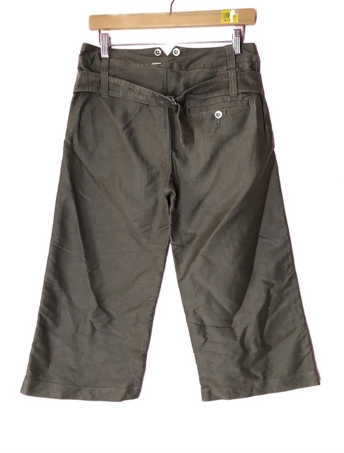 Margaret Howell MHL Back Buckle Cropped Chino Pant Size US 32 / EU 48 - 1 Thumbnail