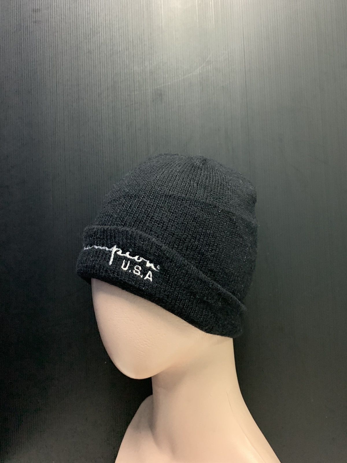 Champion Champion Beanie In Black Snow Cap Size ONE SIZE - 3 Thumbnail