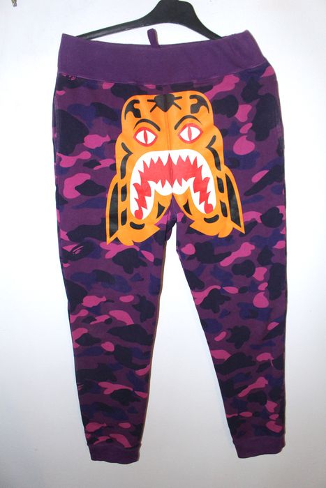 Purple bape online pants