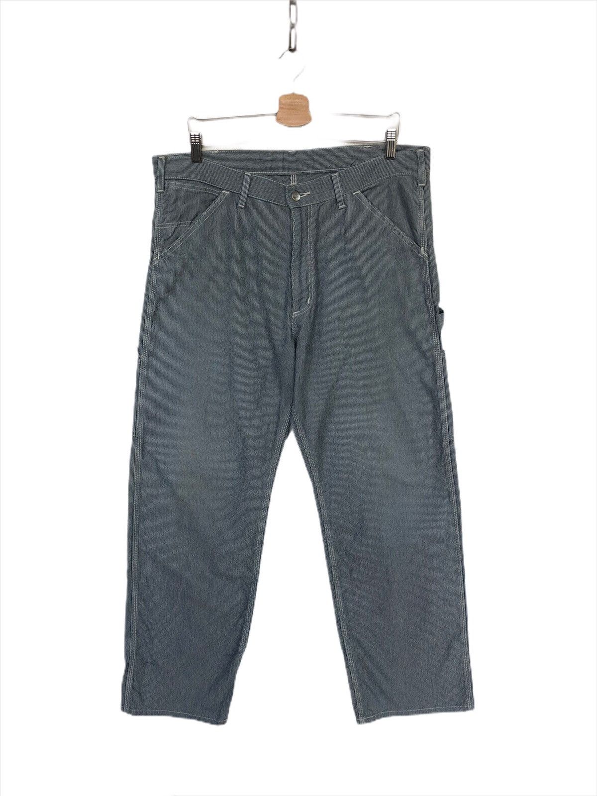Carhartt Carhatt 🇺🇸 Rail Road 2 Knee Utility Worker Pants Size US 36 / EU 52 - 2 Thumbnail