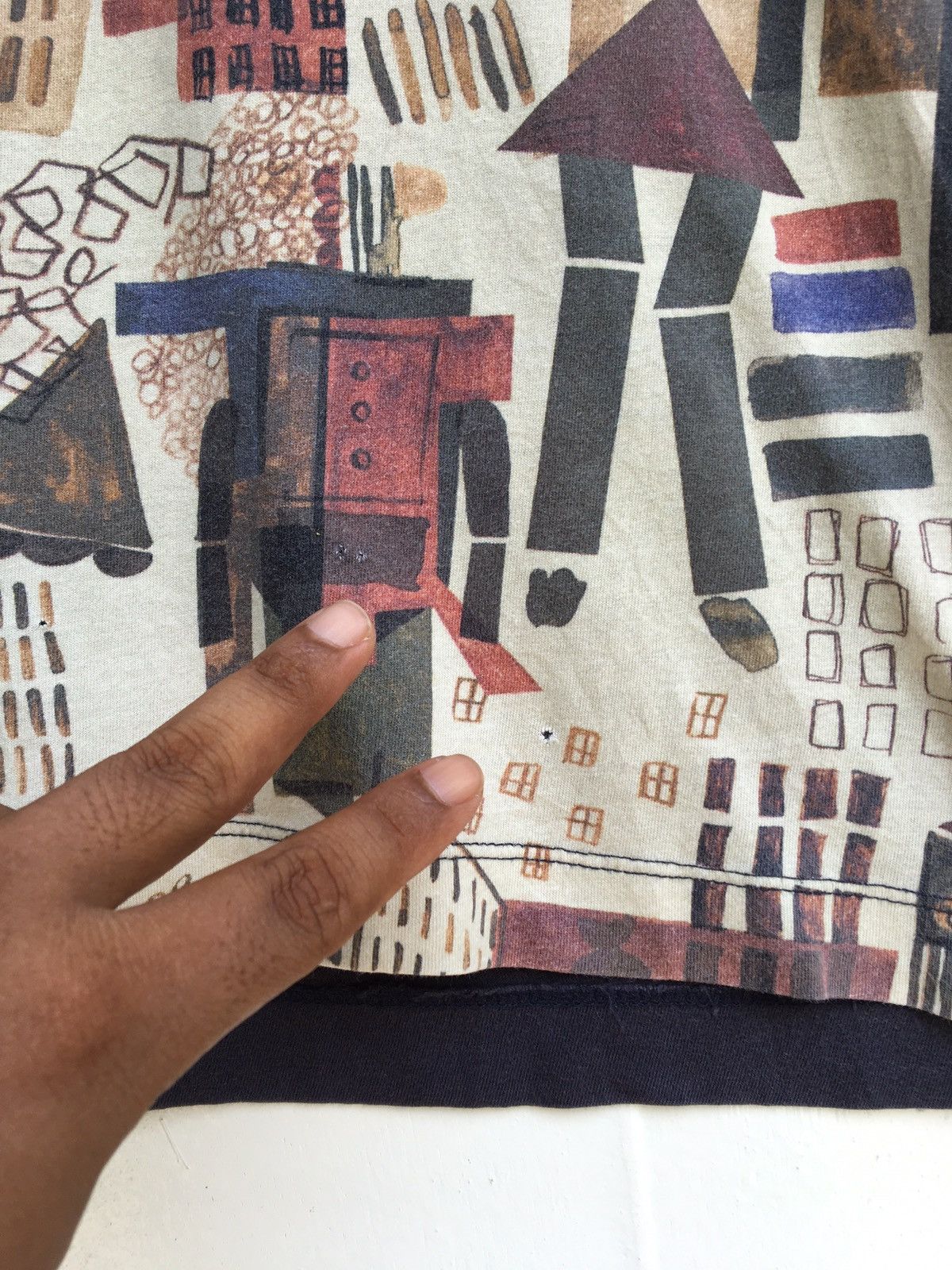 Paul Smith Paul Smith Graphic Tshirt Nice Design Size US S / EU 44-46 / 1 - 8 Thumbnail