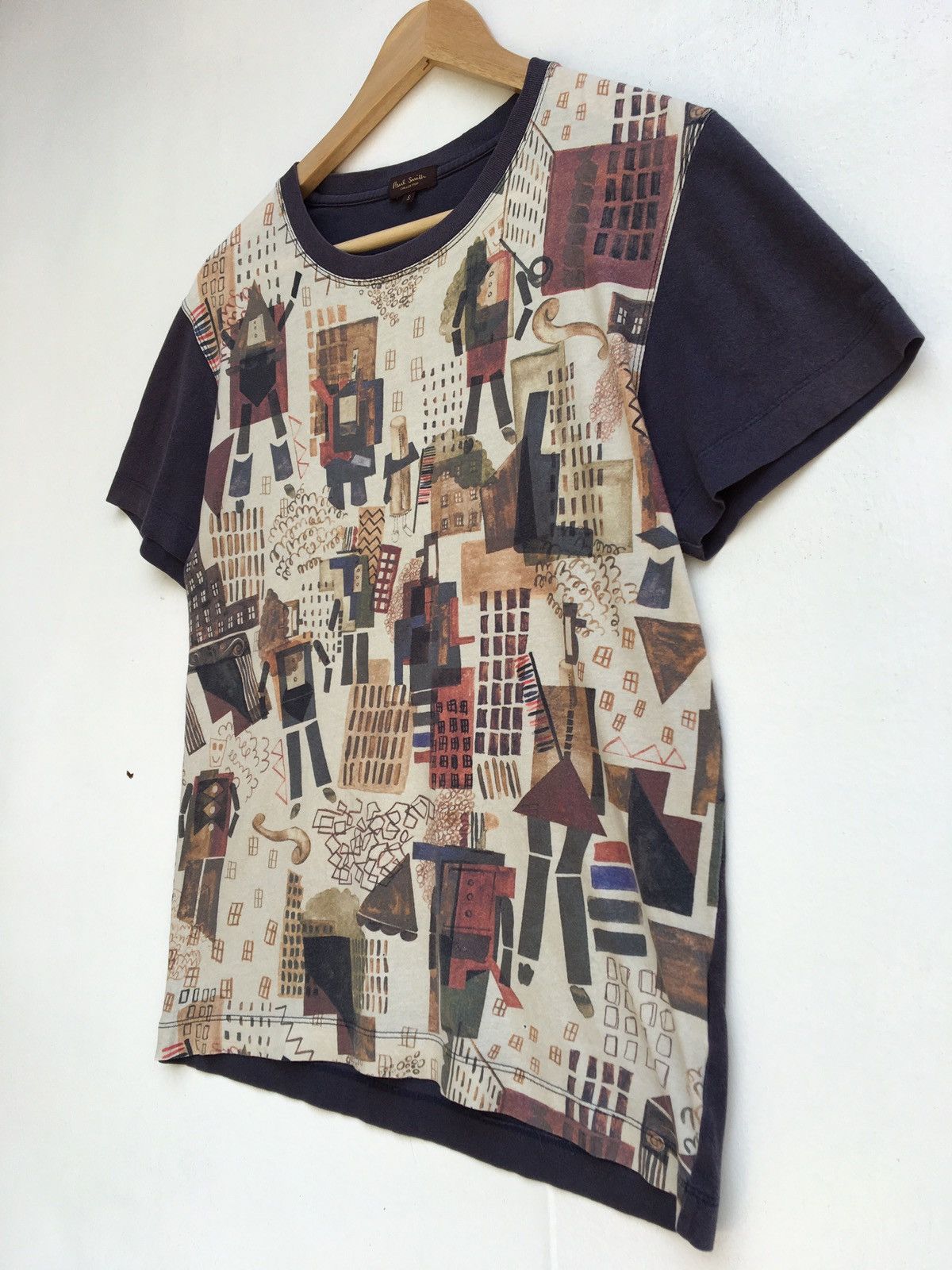 Paul Smith Paul Smith Graphic Tshirt Nice Design Size US S / EU 44-46 / 1 - 3 Thumbnail