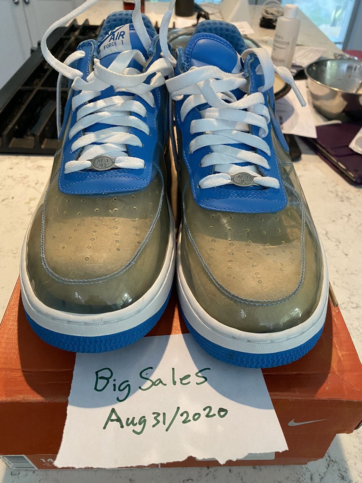 Nike Air Force 1 Premium Fantastic 4 Invisible Woman 2006