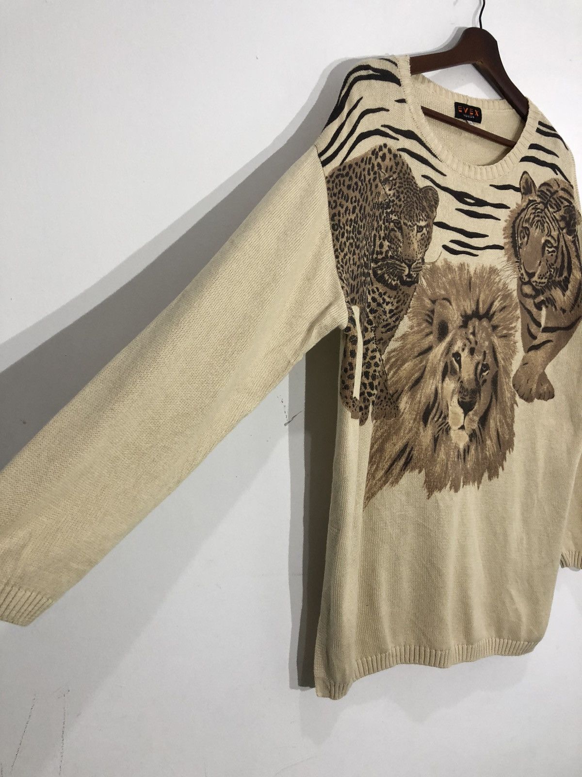 Krizia Uomo Evex by Karzia Big Lion Logo Size US L / EU 52-54 / 3 - 4 Thumbnail