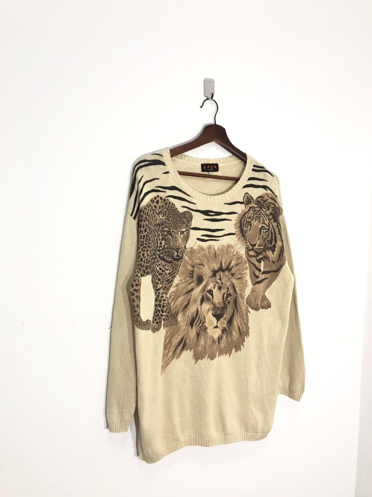 Krizia Uomo Evex by Karzia Big Lion Logo Size US L / EU 52-54 / 3 - 2 Thumbnail