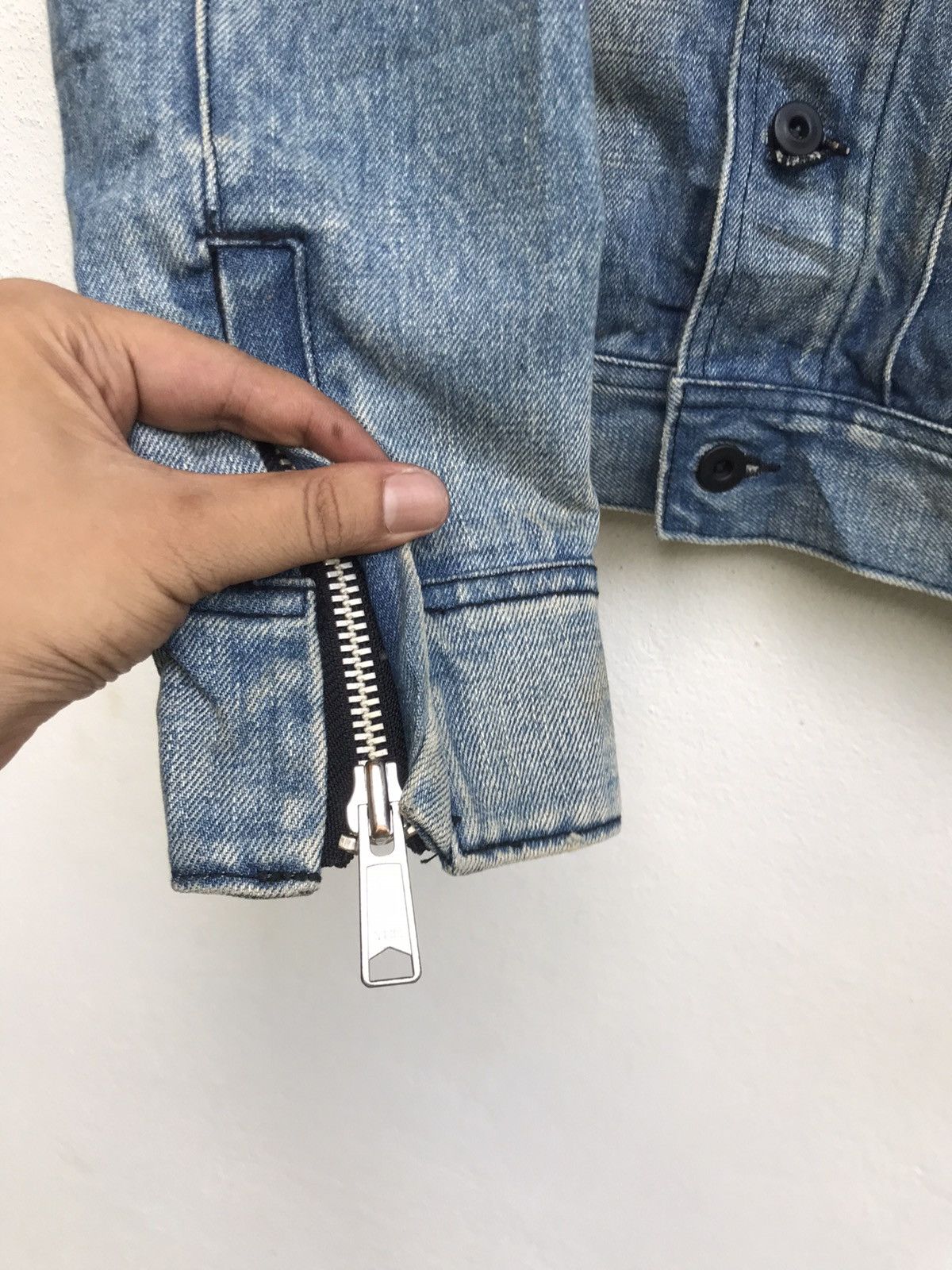 Japanese Brand Made in Japan Overdesign Street Fashion Denim Jacket Size US S / EU 44-46 / 1 - 7 Thumbnail