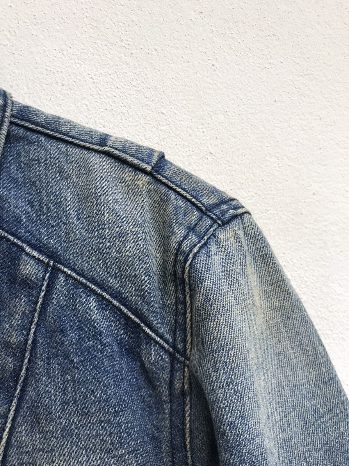 Japanese Brand Made in Japan Overdesign Street Fashion Denim Jacket Size US S / EU 44-46 / 1 - 11 Thumbnail
