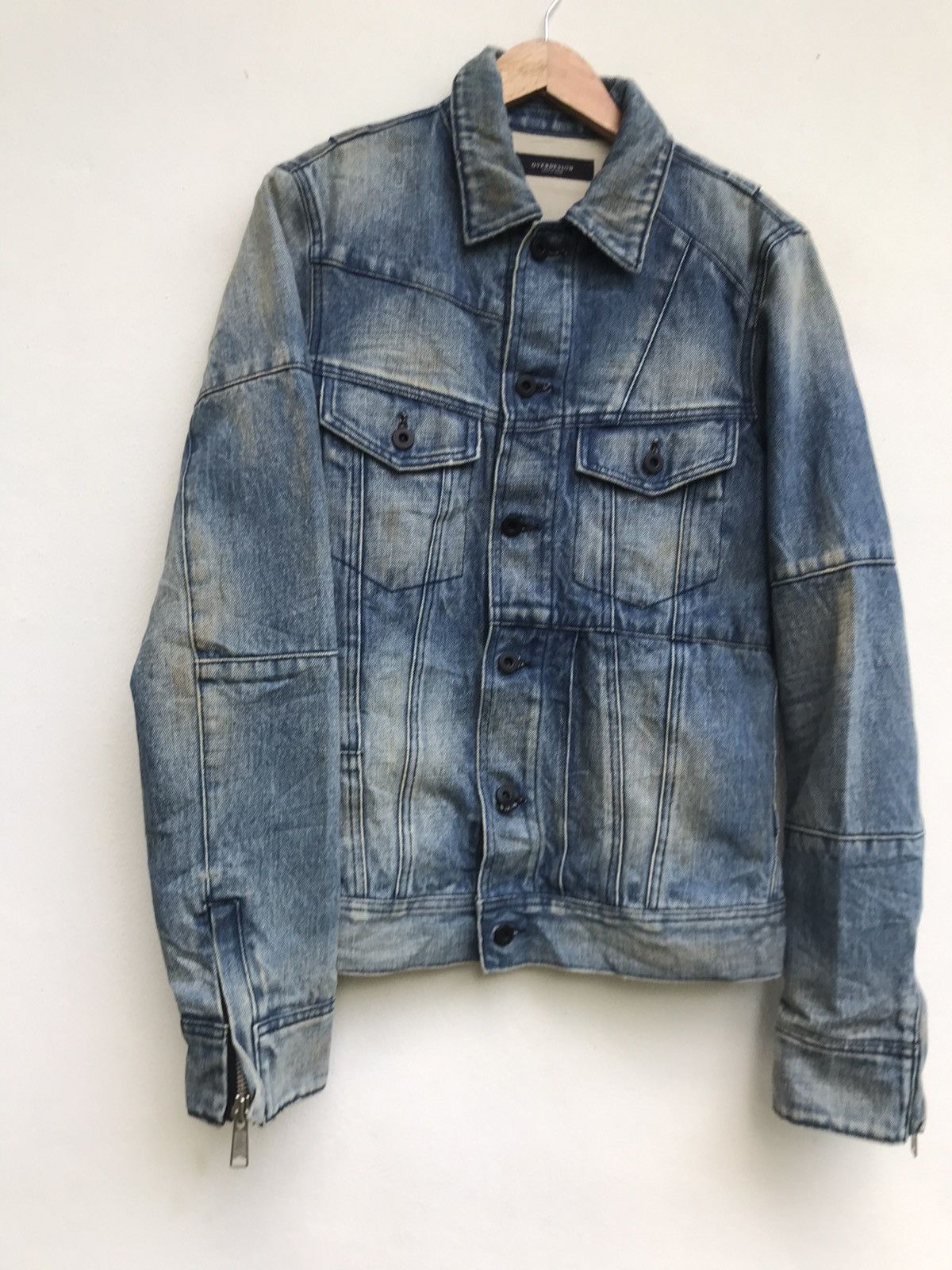 Japanese Brand Made in Japan Overdesign Street Fashion Denim Jacket Size US S / EU 44-46 / 1 - 4 Thumbnail