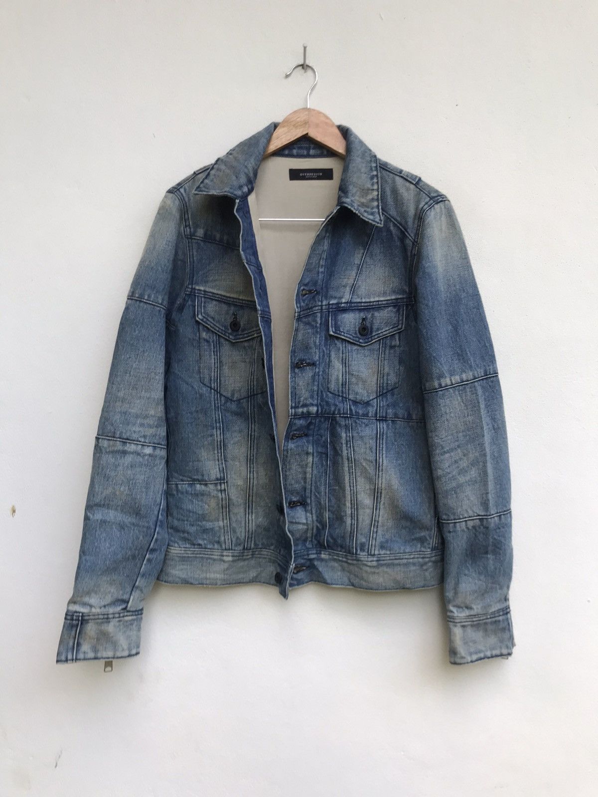Japanese Brand Made in Japan Overdesign Street Fashion Denim Jacket Size US S / EU 44-46 / 1 - 19 Thumbnail