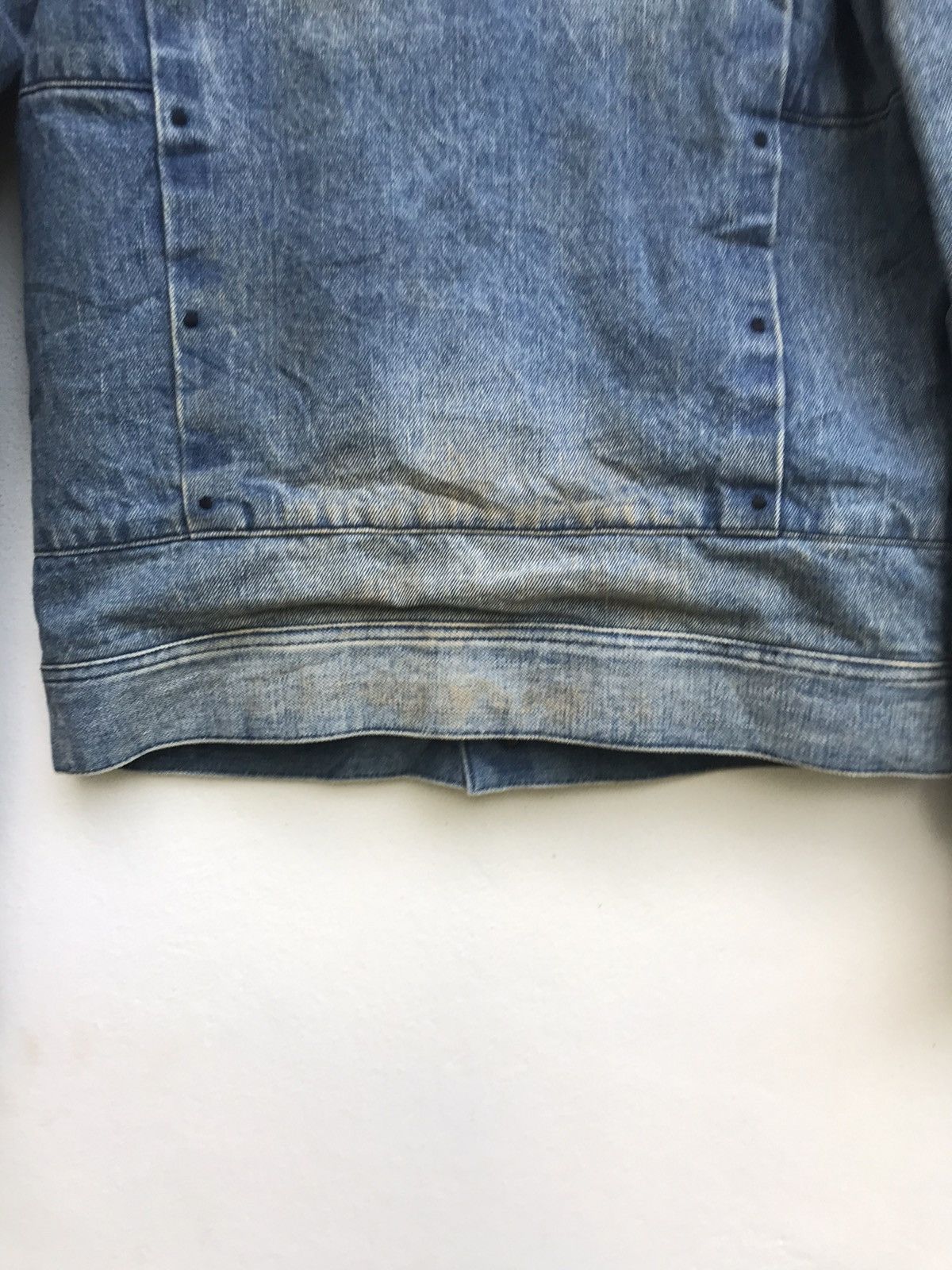 Japanese Brand Made in Japan Overdesign Street Fashion Denim Jacket Size US S / EU 44-46 / 1 - 15 Thumbnail