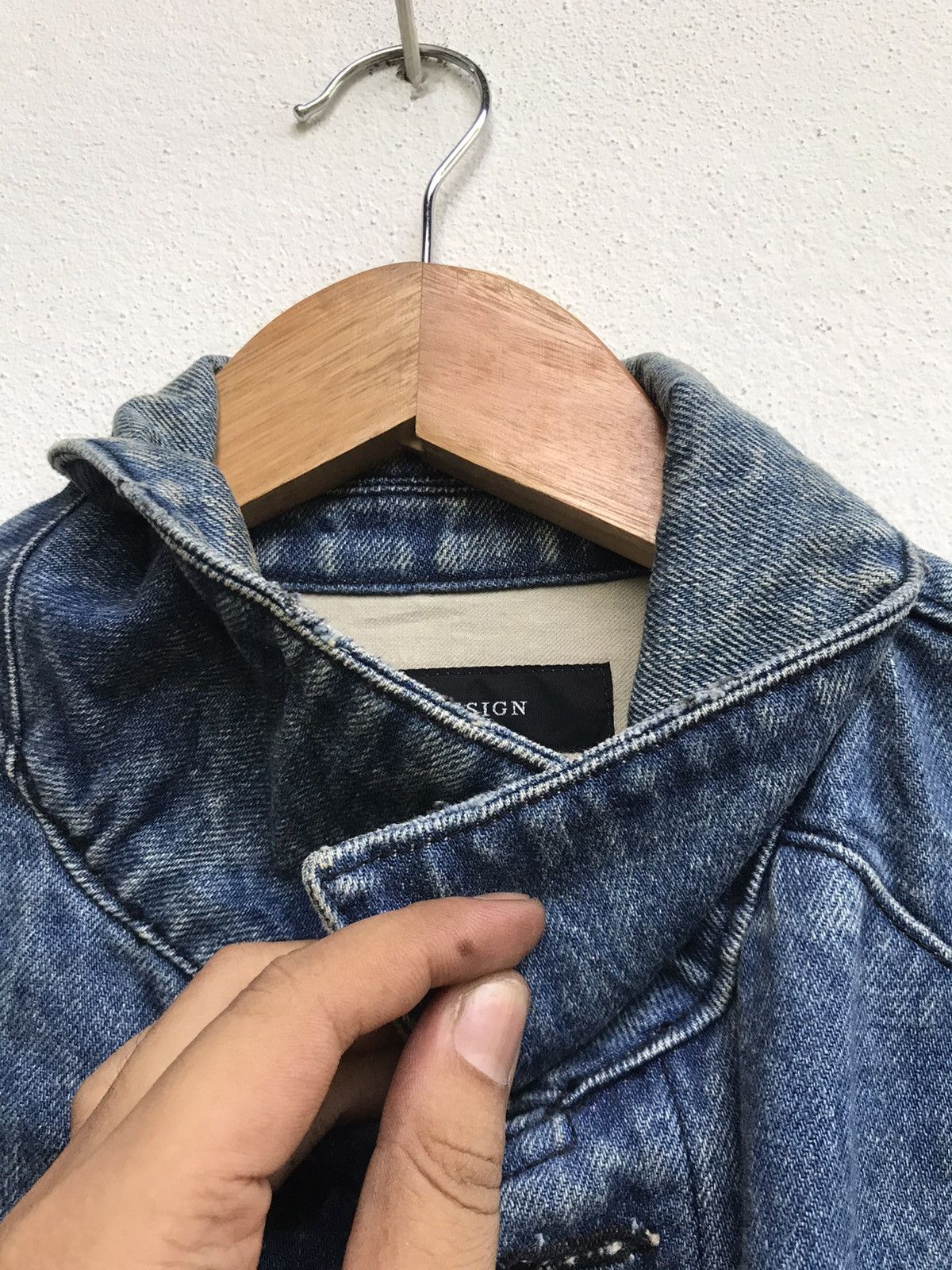 Japanese Brand Made in Japan Overdesign Street Fashion Denim Jacket Size US S / EU 44-46 / 1 - 20 Thumbnail