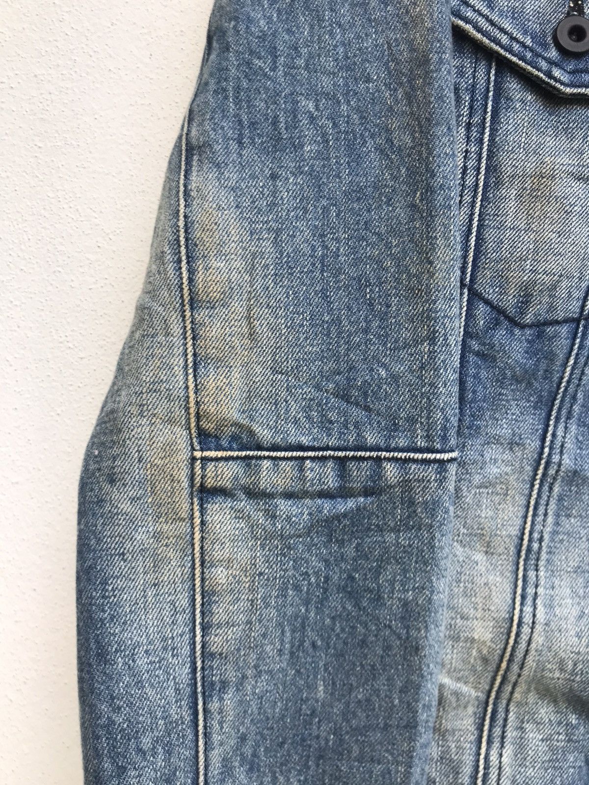Japanese Brand Made in Japan Overdesign Street Fashion Denim Jacket Size US S / EU 44-46 / 1 - 6 Thumbnail