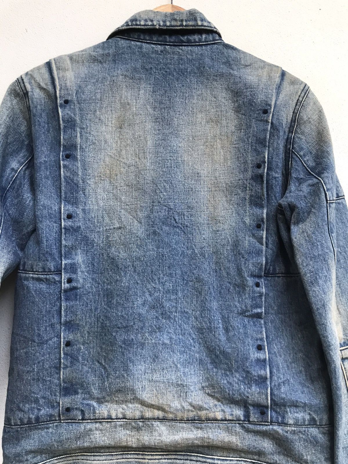Japanese Brand Made in Japan Overdesign Street Fashion Denim Jacket Size US S / EU 44-46 / 1 - 13 Thumbnail
