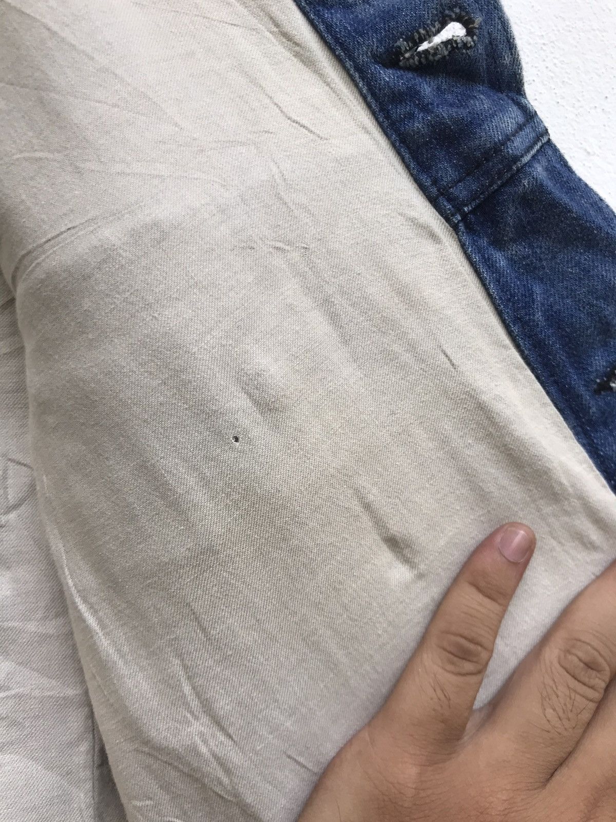 Japanese Brand Made in Japan Overdesign Street Fashion Denim Jacket Size US S / EU 44-46 / 1 - 22 Thumbnail