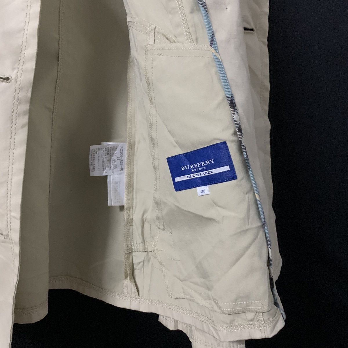 Burberry × Burberry Prorsum × Designer Vintage Burberry Blue Label London Peacoat Jacket Size US S / EU 44-46 / 1 - 10 Thumbnail