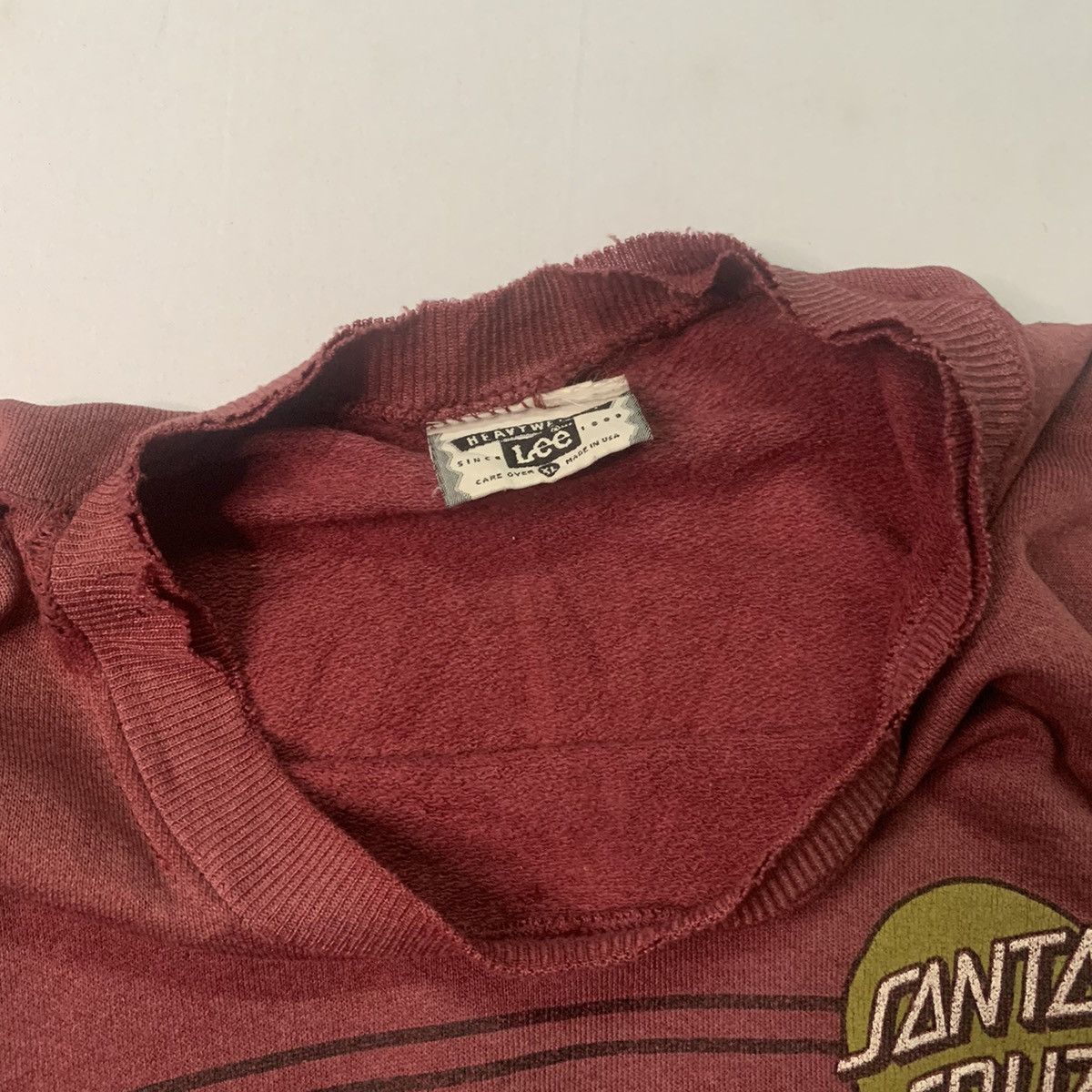 Santa Cruz Skateboards 💥DISTRESSED!! Santa Cruz Skate Gang Big Logo Back Crewneck Size US XL / EU 56 / 4 - 16 Thumbnail