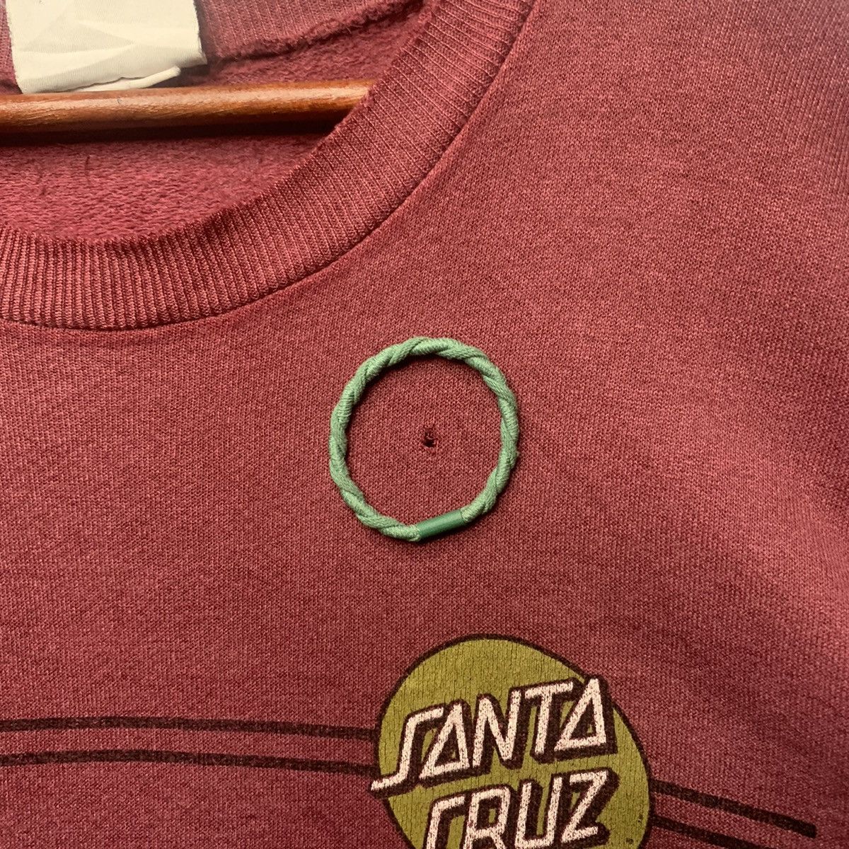 Santa Cruz Skateboards 💥DISTRESSED!! Santa Cruz Skate Gang Big Logo Back Crewneck Size US XL / EU 56 / 4 - 3 Thumbnail