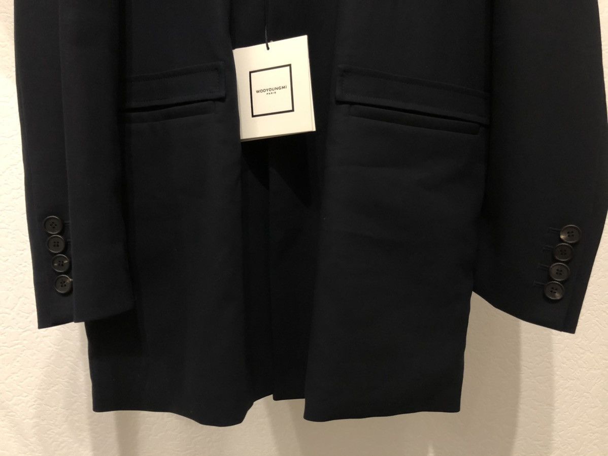 Wooyoungmi WOOYOUNGMI FASHION SHOW SS18 NAVY JACKET Size 40R - 4 Thumbnail
