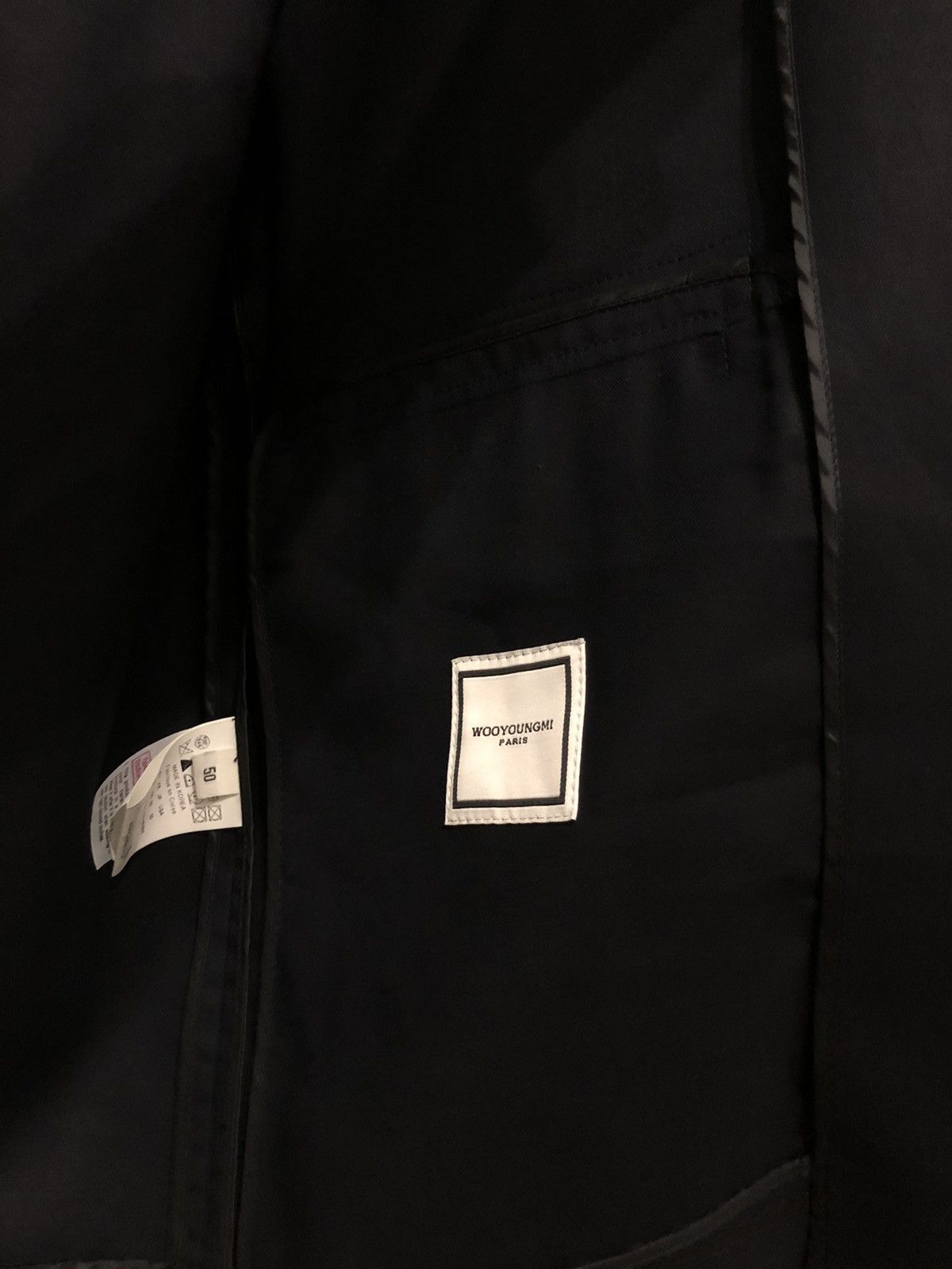 Wooyoungmi WOOYOUNGMI FASHION SHOW SS18 NAVY JACKET Size 40R - 11 Thumbnail