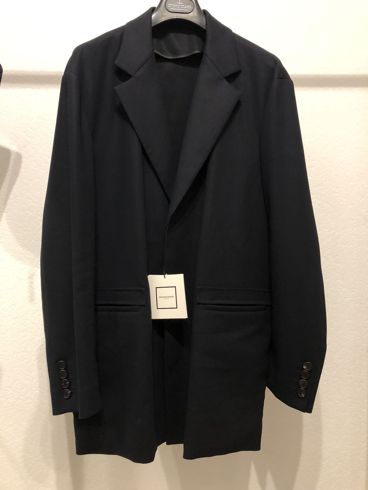 Wooyoungmi WOOYOUNGMI FASHION SHOW SS18 NAVY JACKET Size 40R - 1 Thumbnail