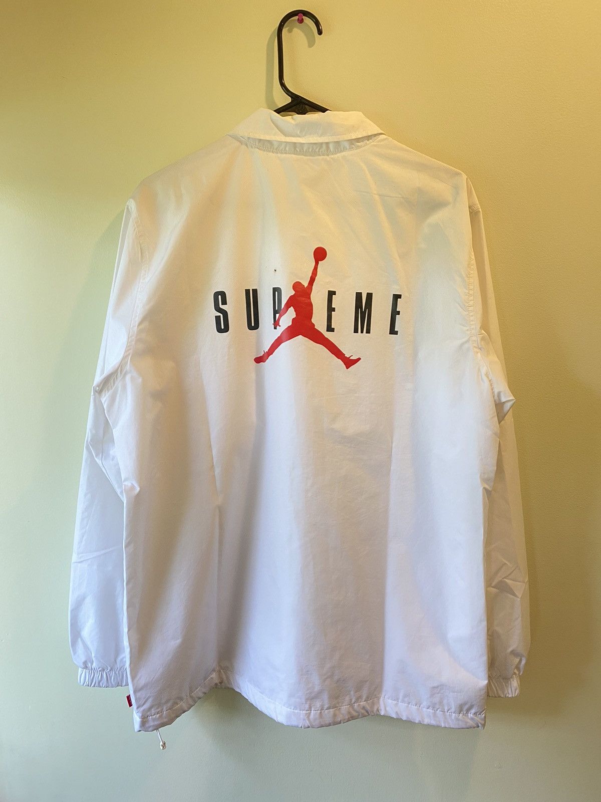 Jordan Brand × Supreme Supreme Jordan Coaches Jacket Size US L / EU 52-54 / 3 - 2 Thumbnail