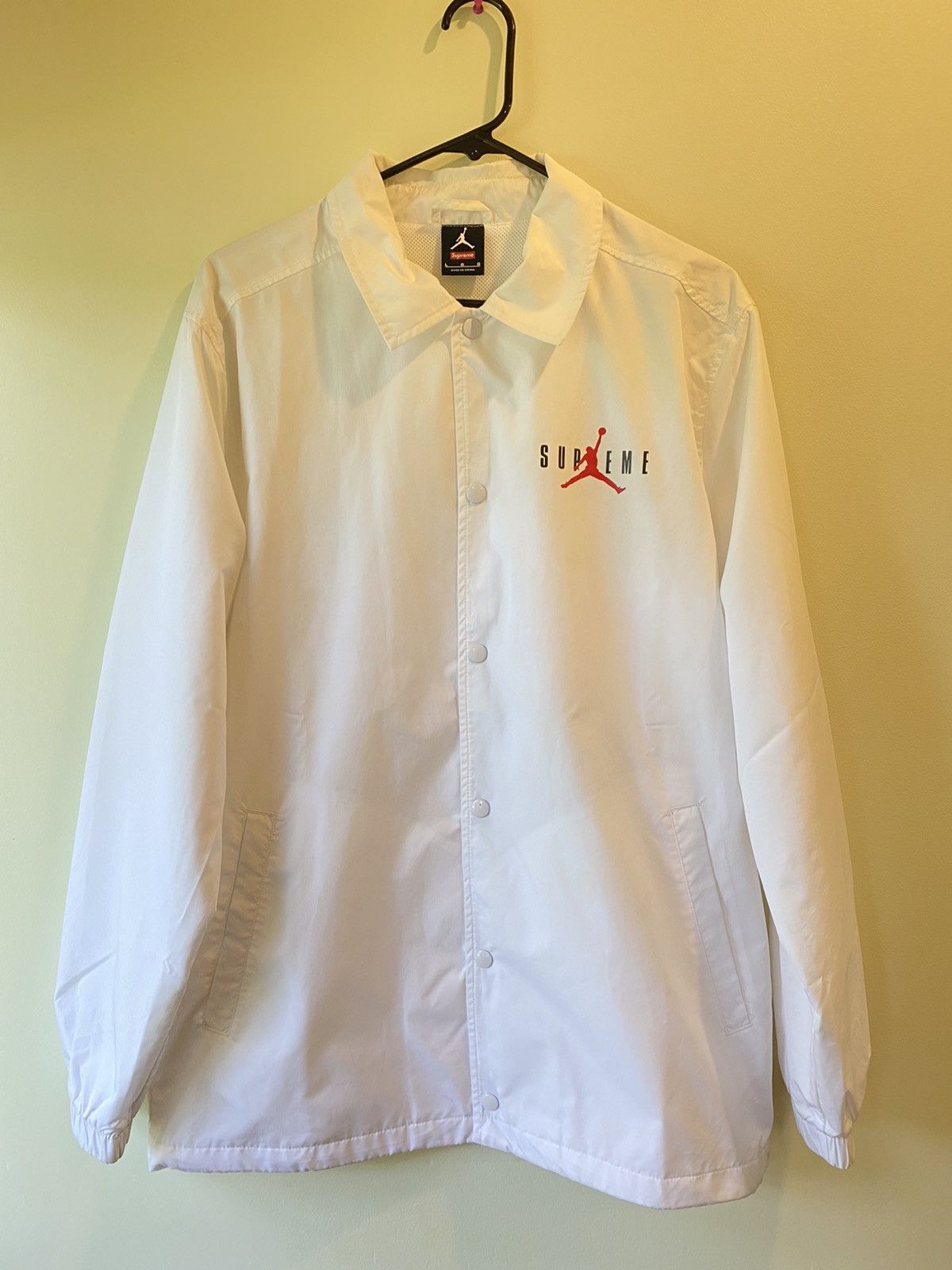 Jordan Brand × Supreme Supreme Jordan Coaches Jacket Size US L / EU 52-54 / 3 - 1 Thumbnail