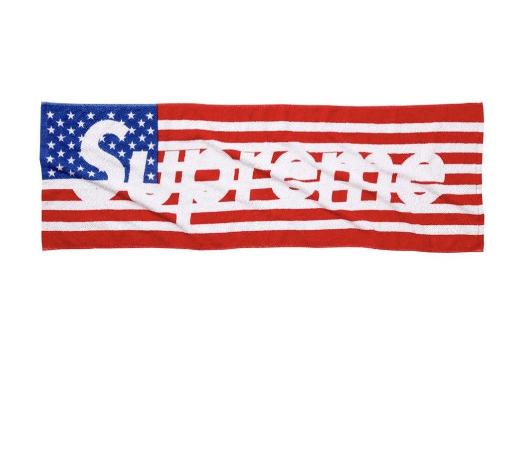 Supreme Supreme American Flag Beach Towel | Grailed