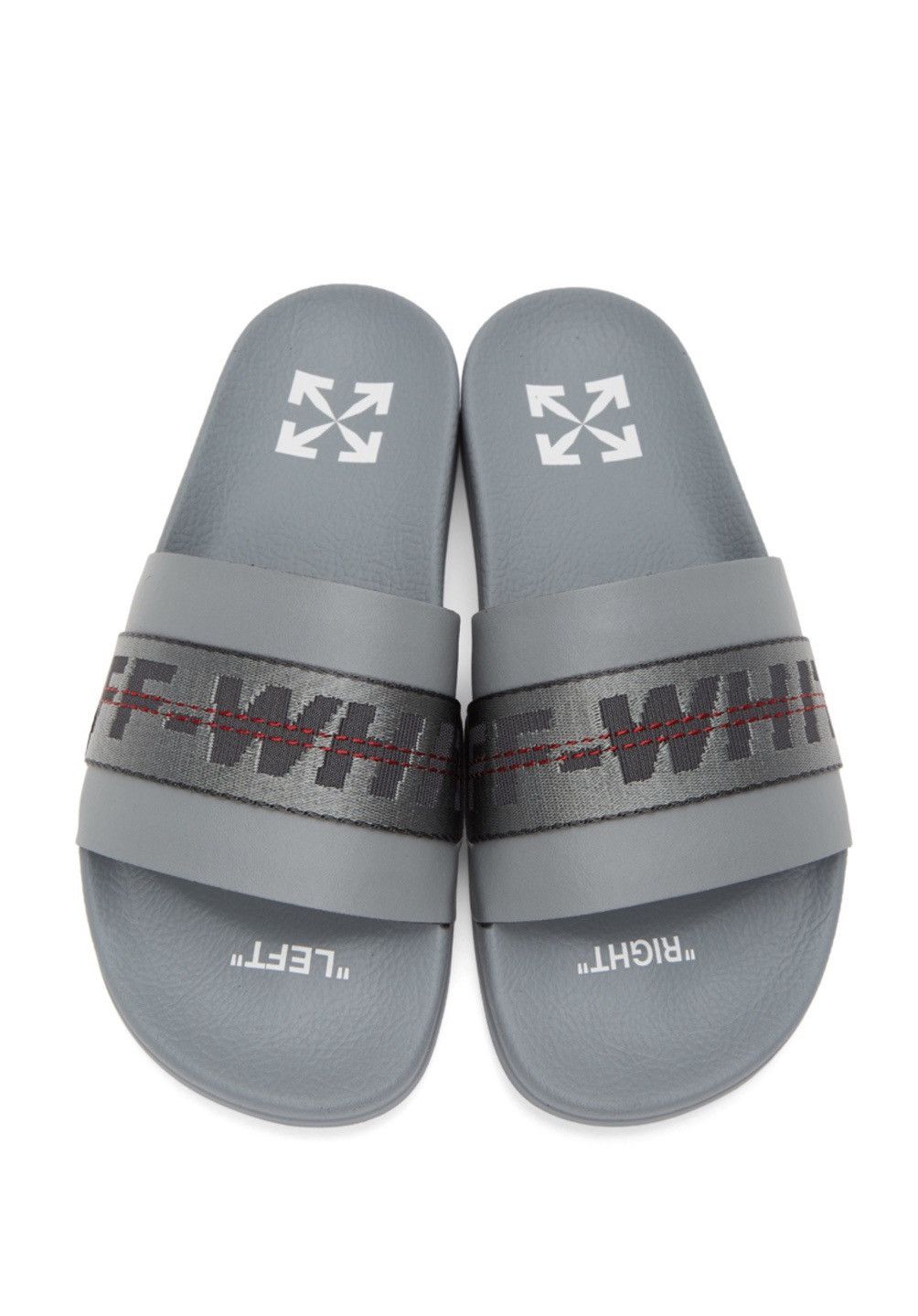 Off white slides industrial best sale