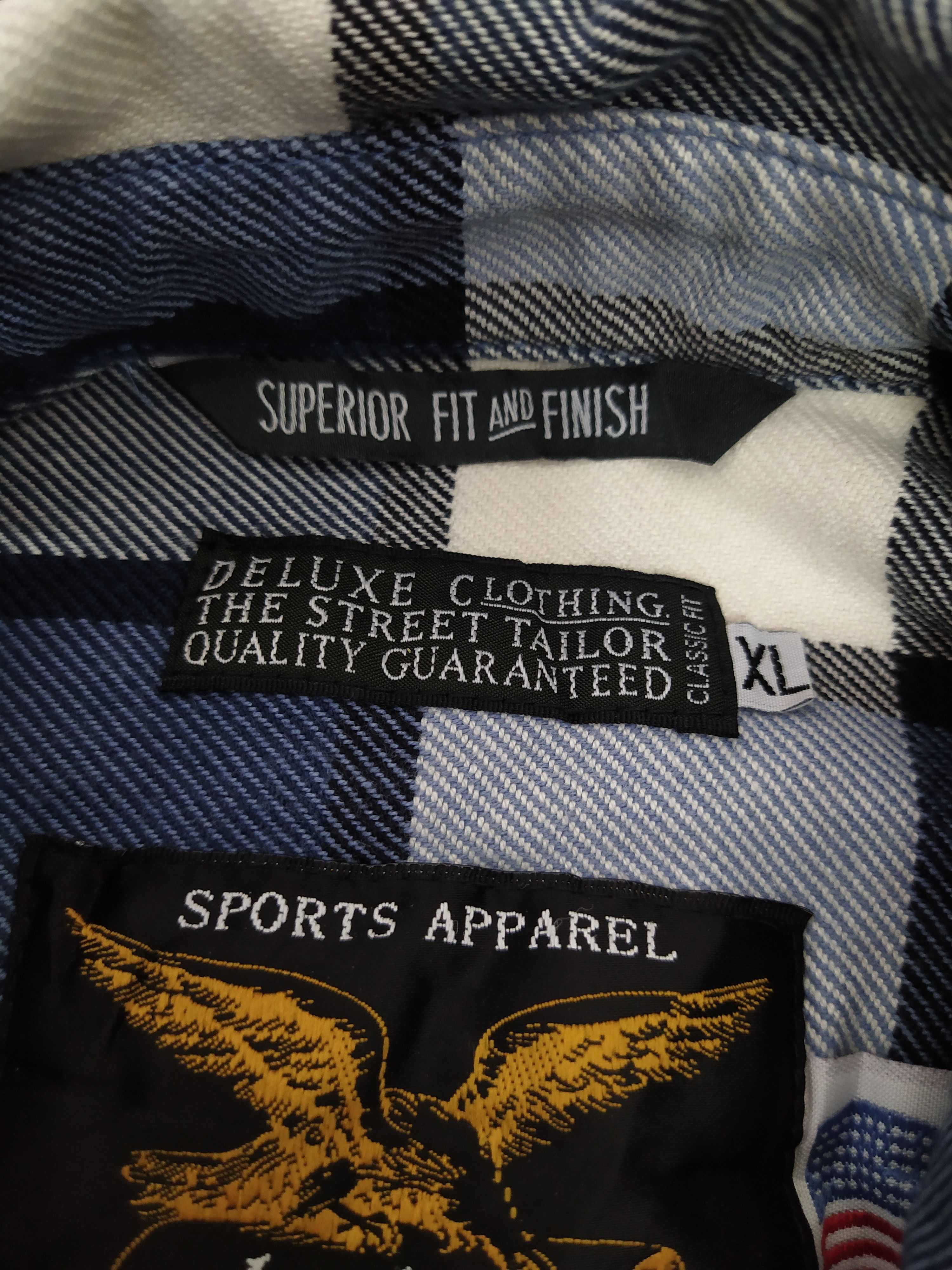 Deluxeware DELUXE JAPAN x SCHOTT NYC FLANNEL JACKET SHIRT (B459) Size US XL / EU 56 / 4 - 5 Thumbnail