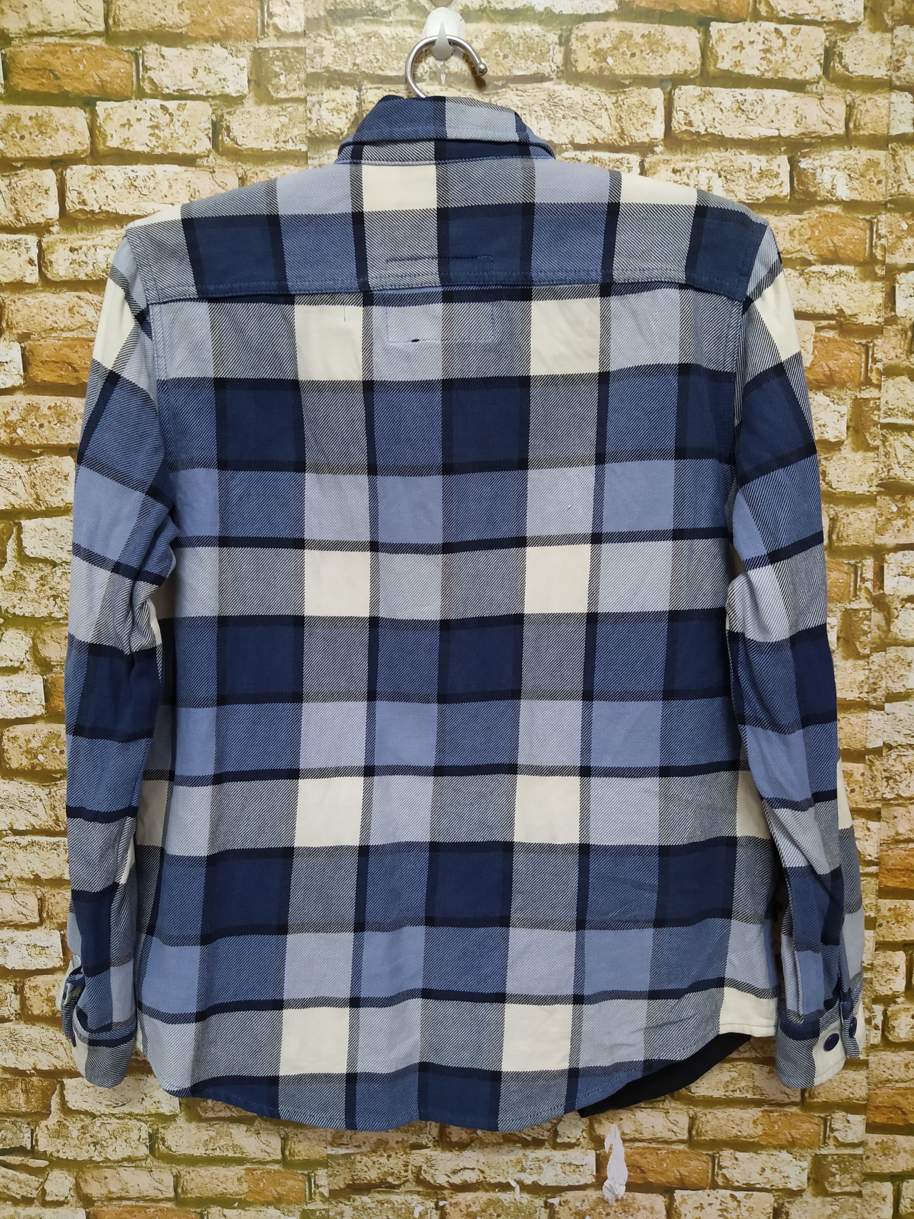 Deluxeware DELUXE JAPAN x SCHOTT NYC FLANNEL JACKET SHIRT (B459) Size US XL / EU 56 / 4 - 2 Thumbnail