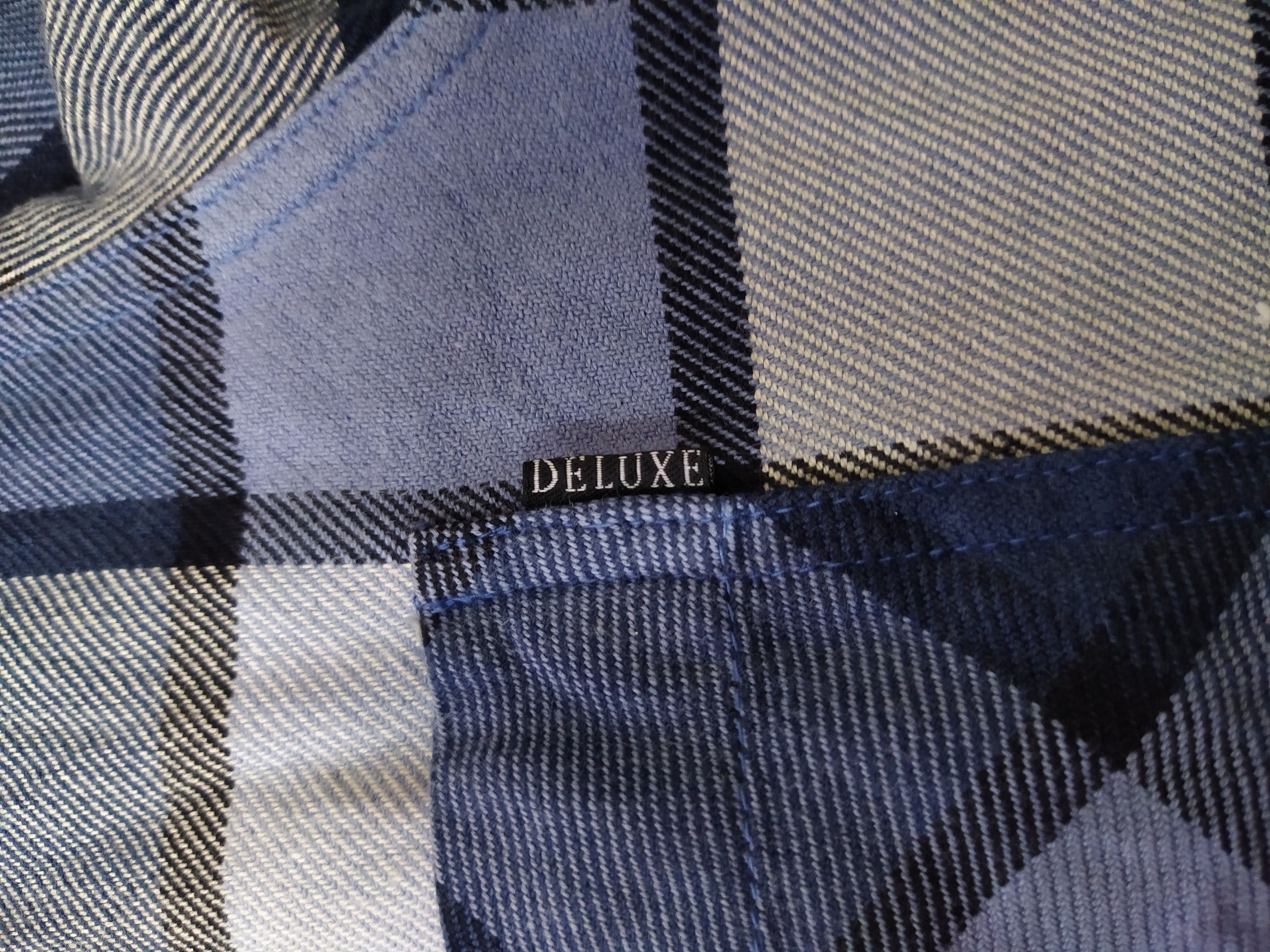 Deluxeware DELUXE JAPAN x SCHOTT NYC FLANNEL JACKET SHIRT (B459) Size US XL / EU 56 / 4 - 12 Thumbnail