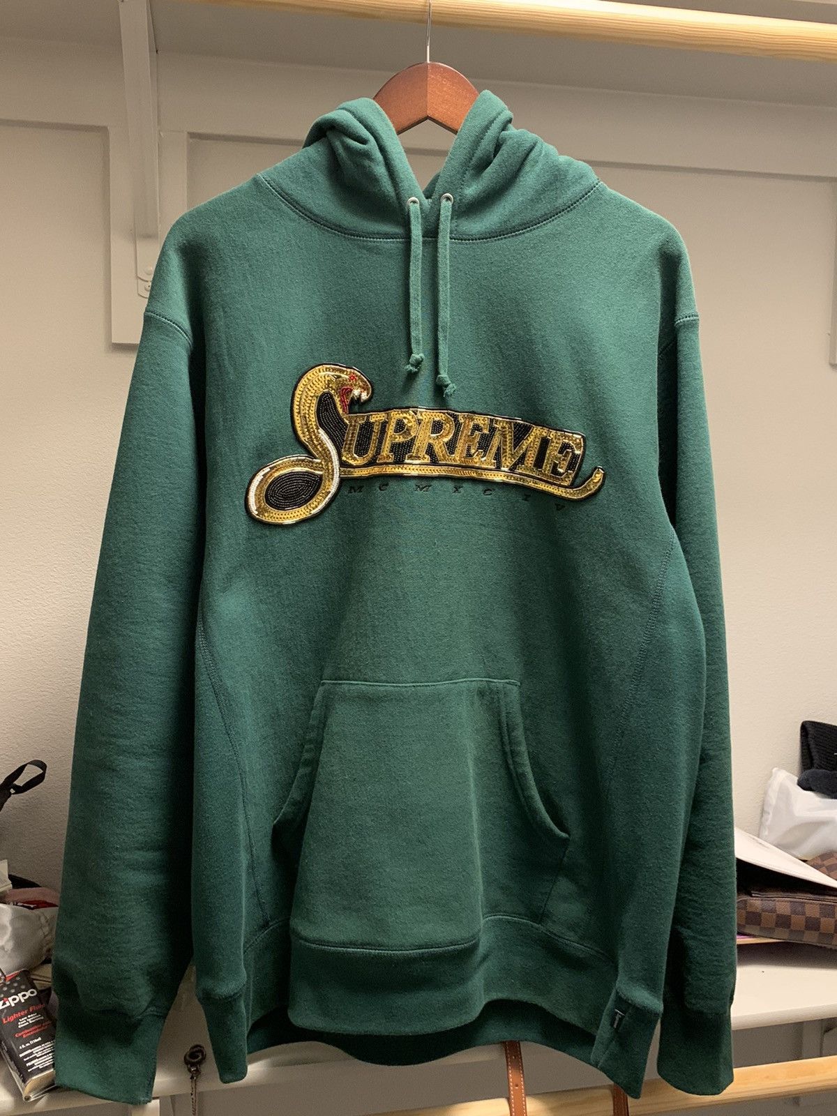 Supreme snake hoodie clearance