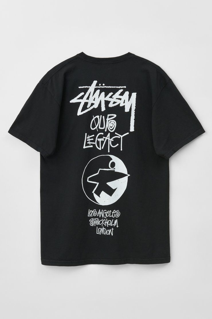 ★関税込★STUSSY★OUR LEGACY SURFMAN 2 PIGMENT DYED TEE★ Our Legacy - OL Surfman Pig. Dyed Tee in Natural