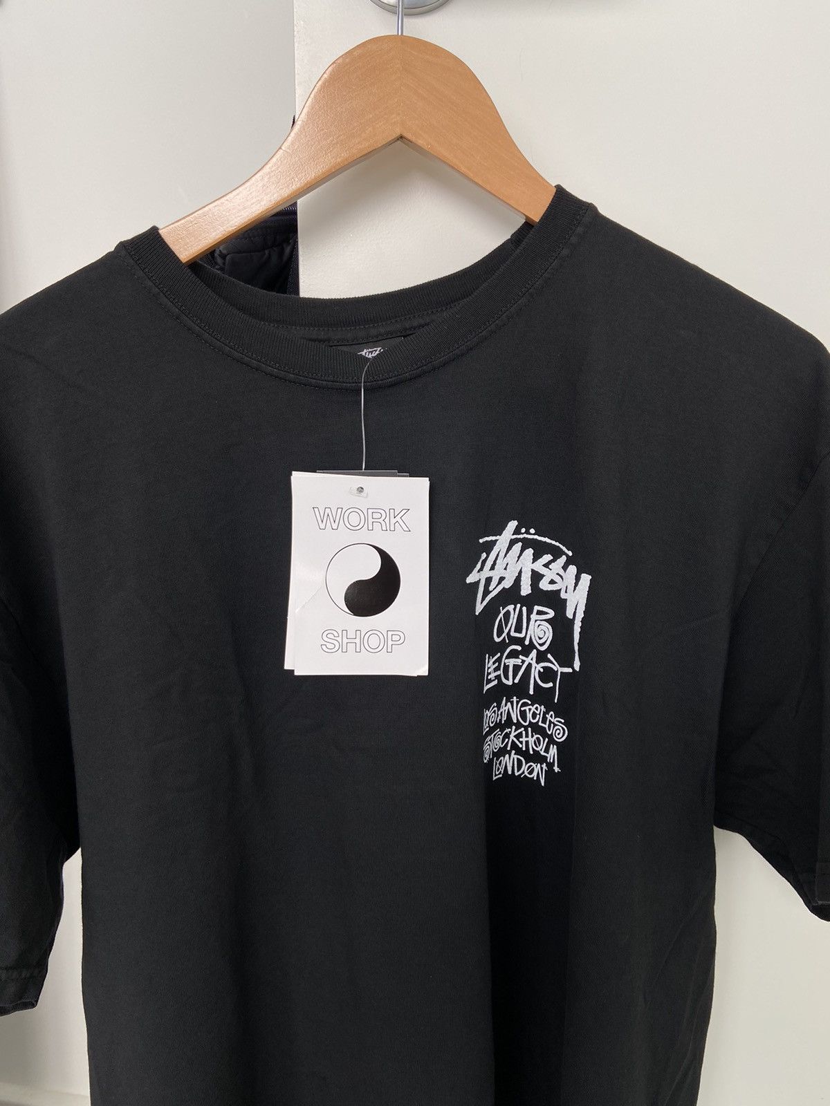 Our Legacy Our Legacy x Stussy OL SURFMAN PIG. DYED TEE