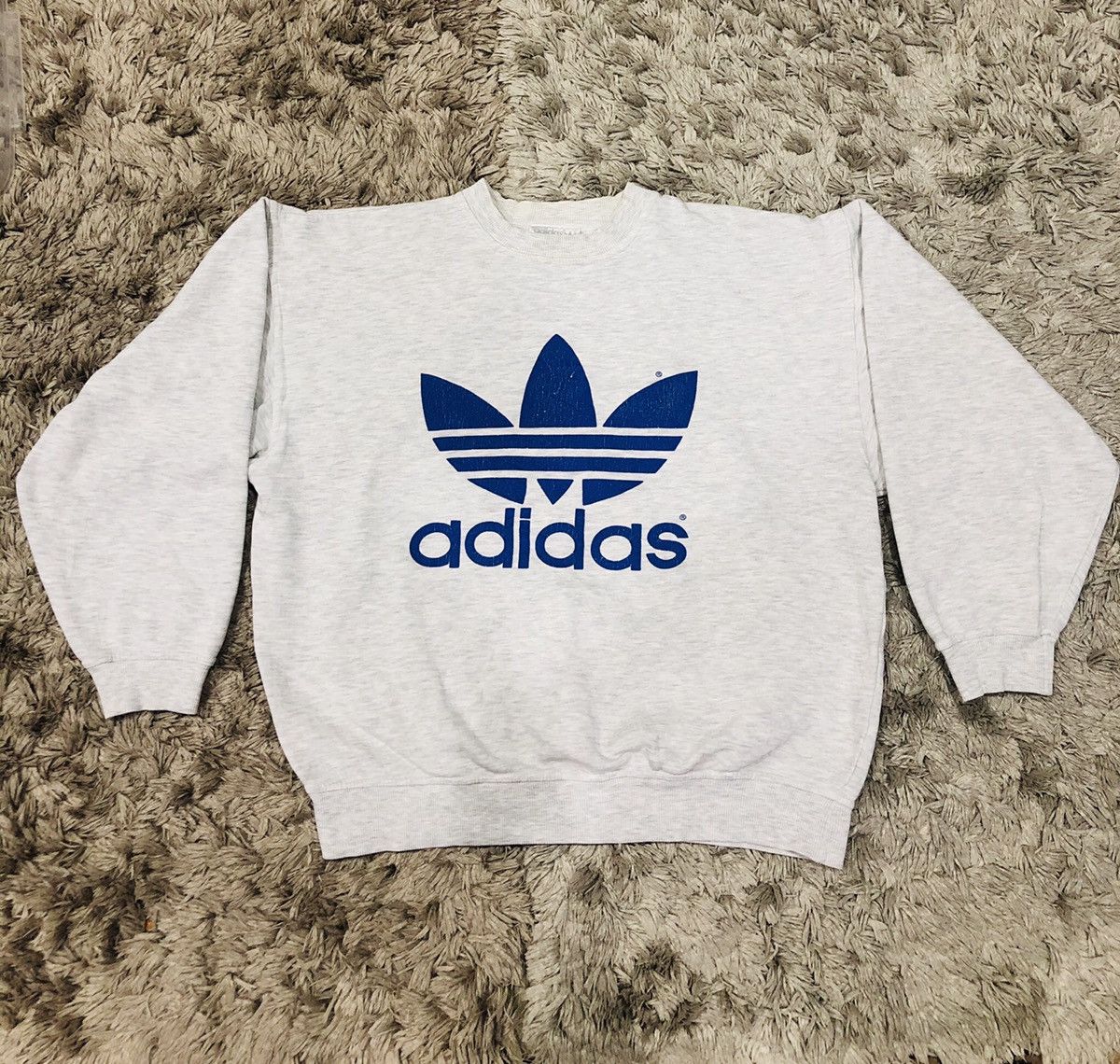 Adidas Vintage double side Big Logo RaRe sweatshirt