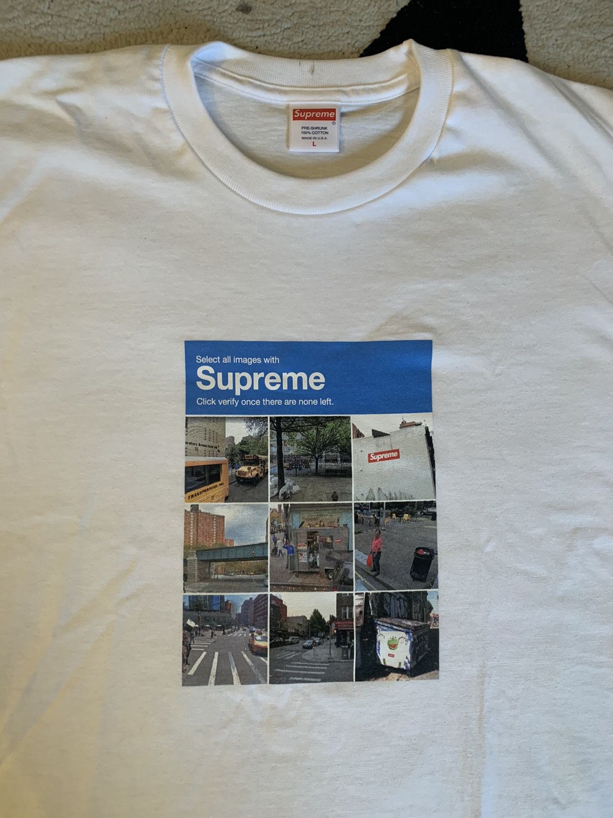 Verify best sale tee supreme