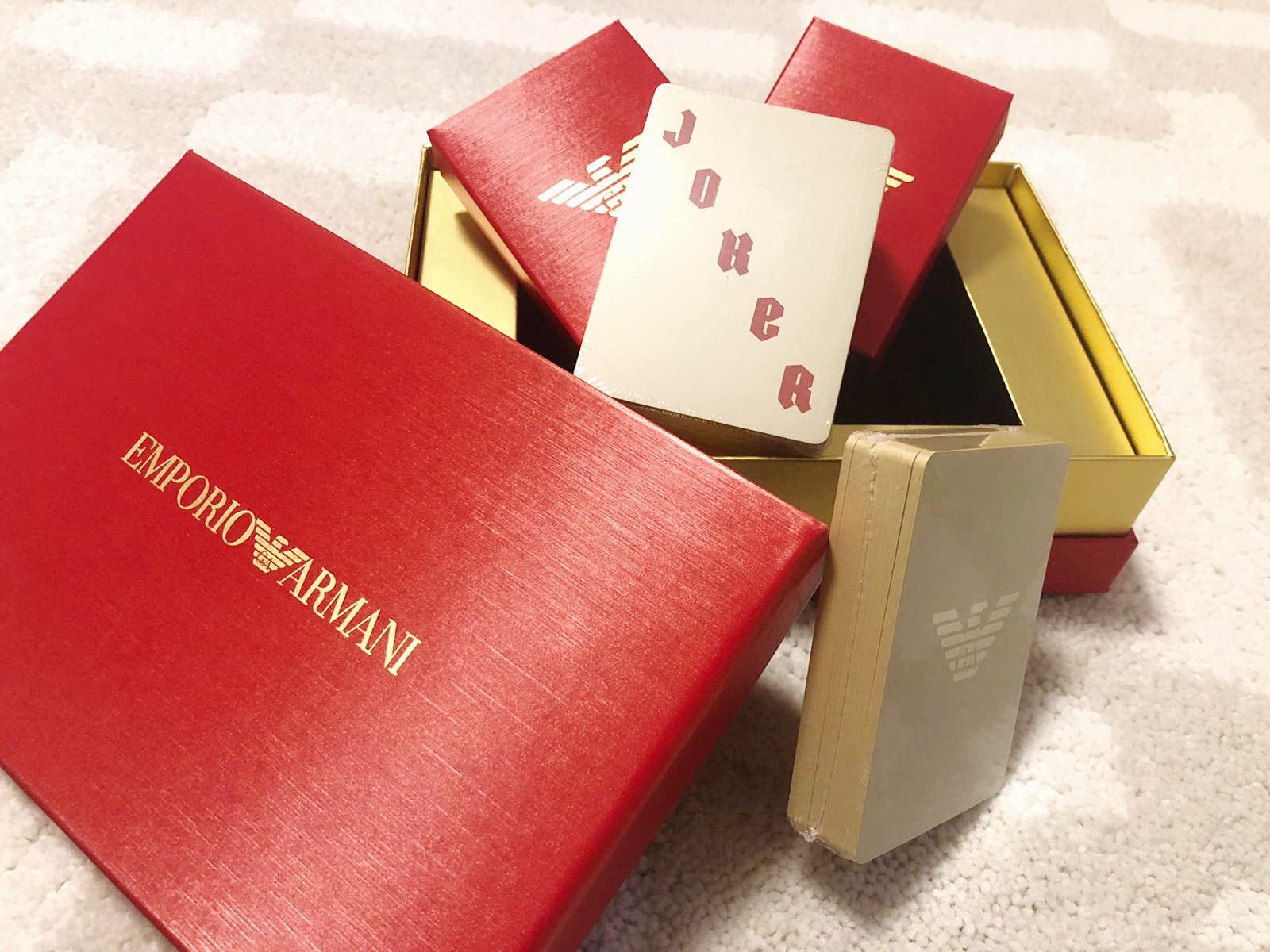 Emporio Armani Chinese New Year limited playing card set