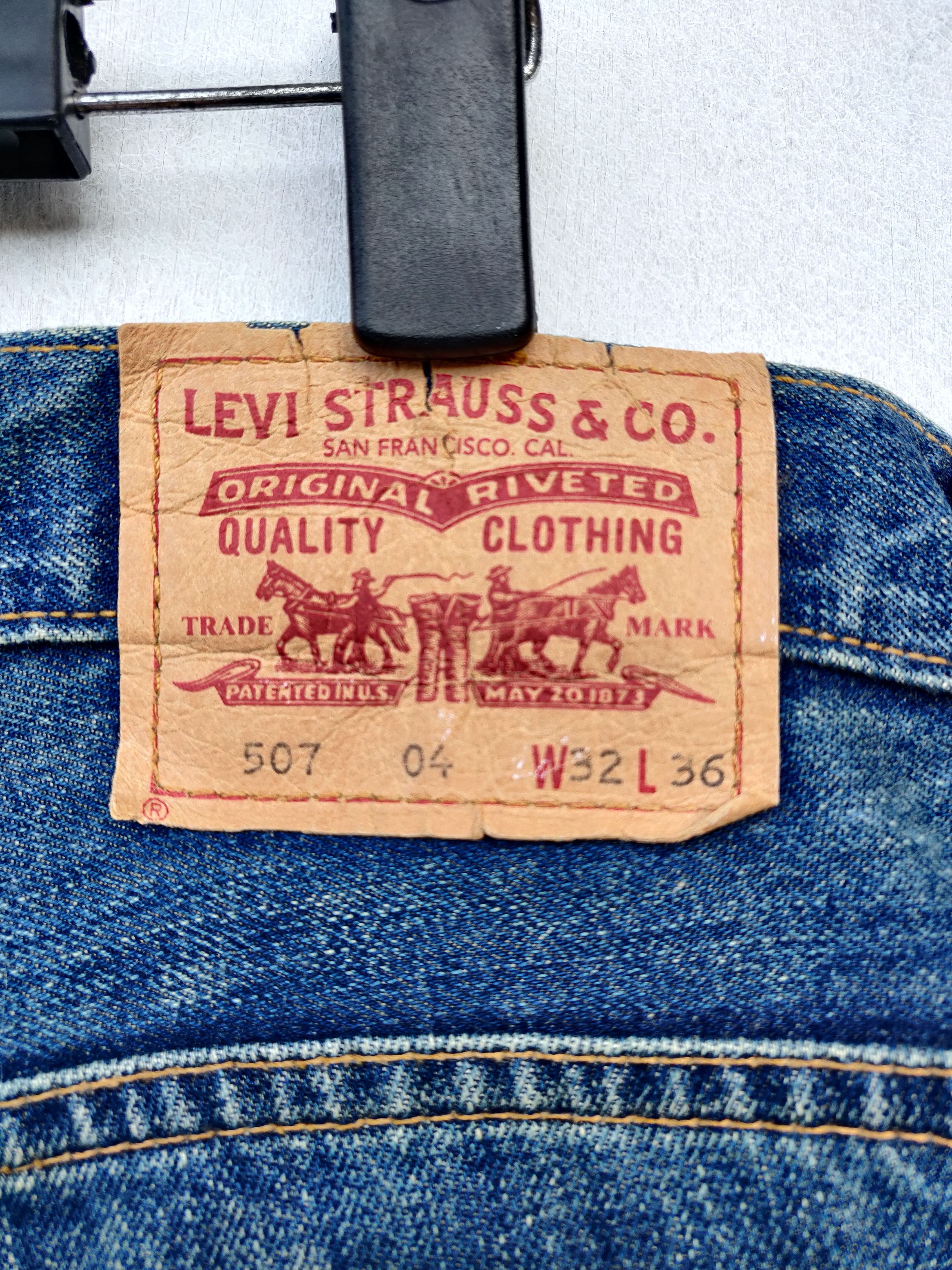 Levi's Vintage Levi's Strauss Lot 507 Denim Size US 34 / EU 50 - 18 Thumbnail