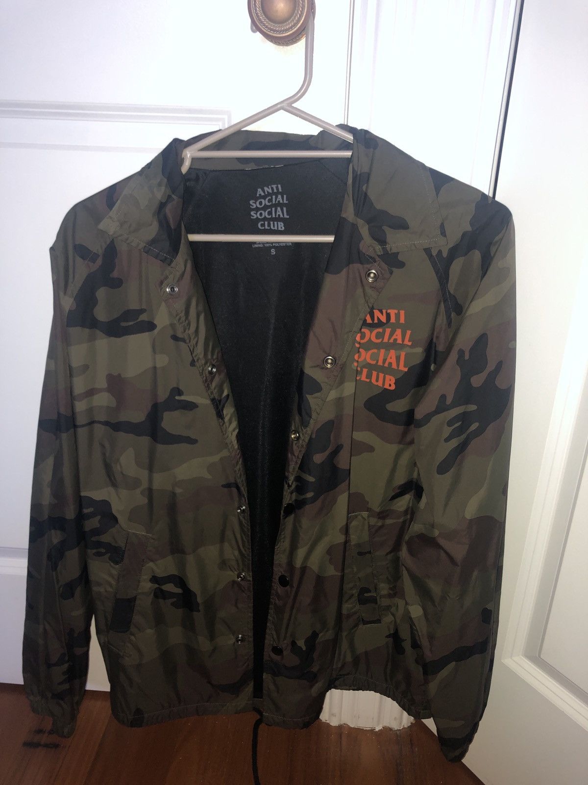 Anti Social Social Club Camo Jacket | Grailed