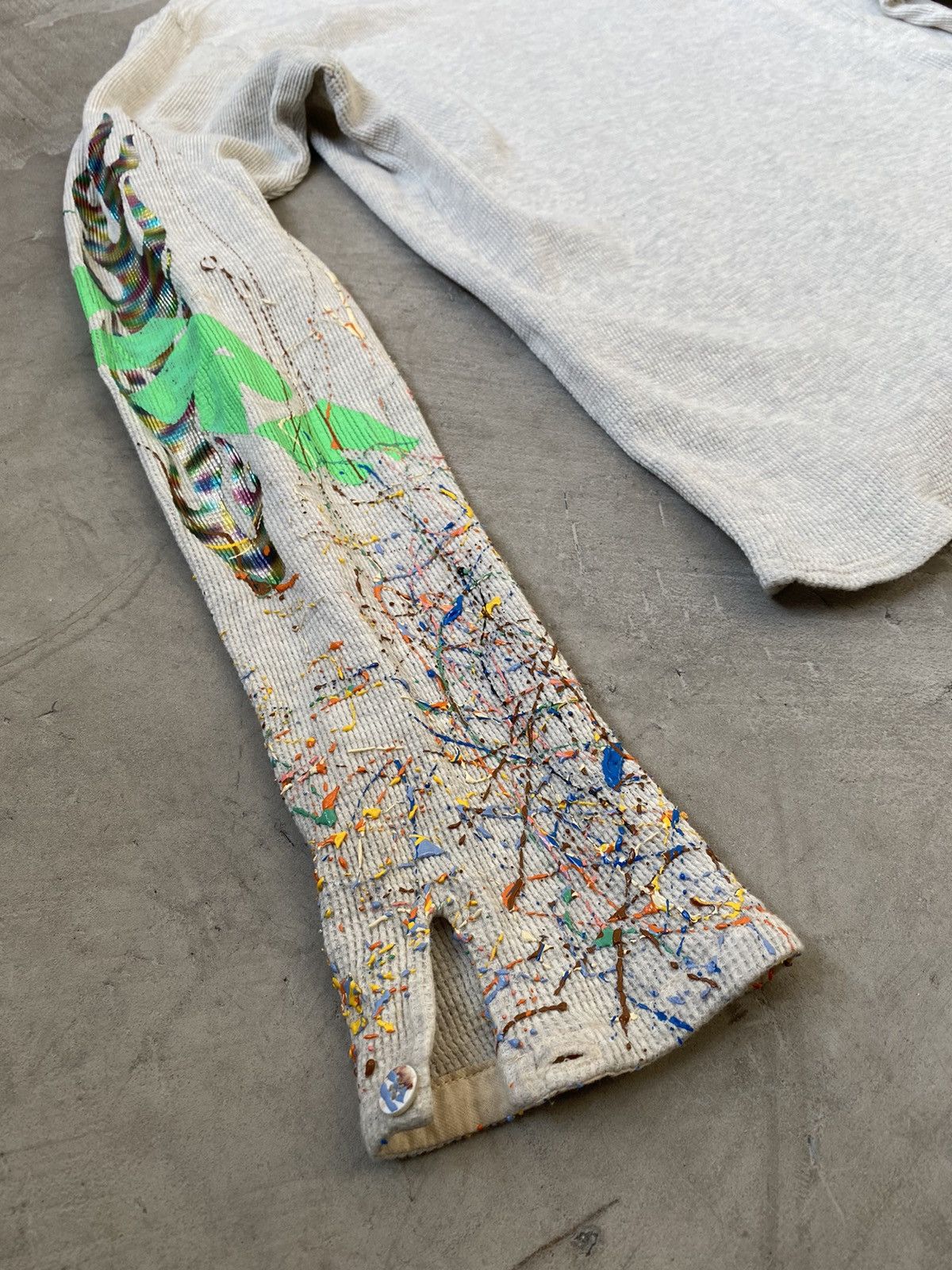 Kapital Kapital Splatter Painted Thermal Size US XL / EU 56 / 4 - 2 Thumbnail