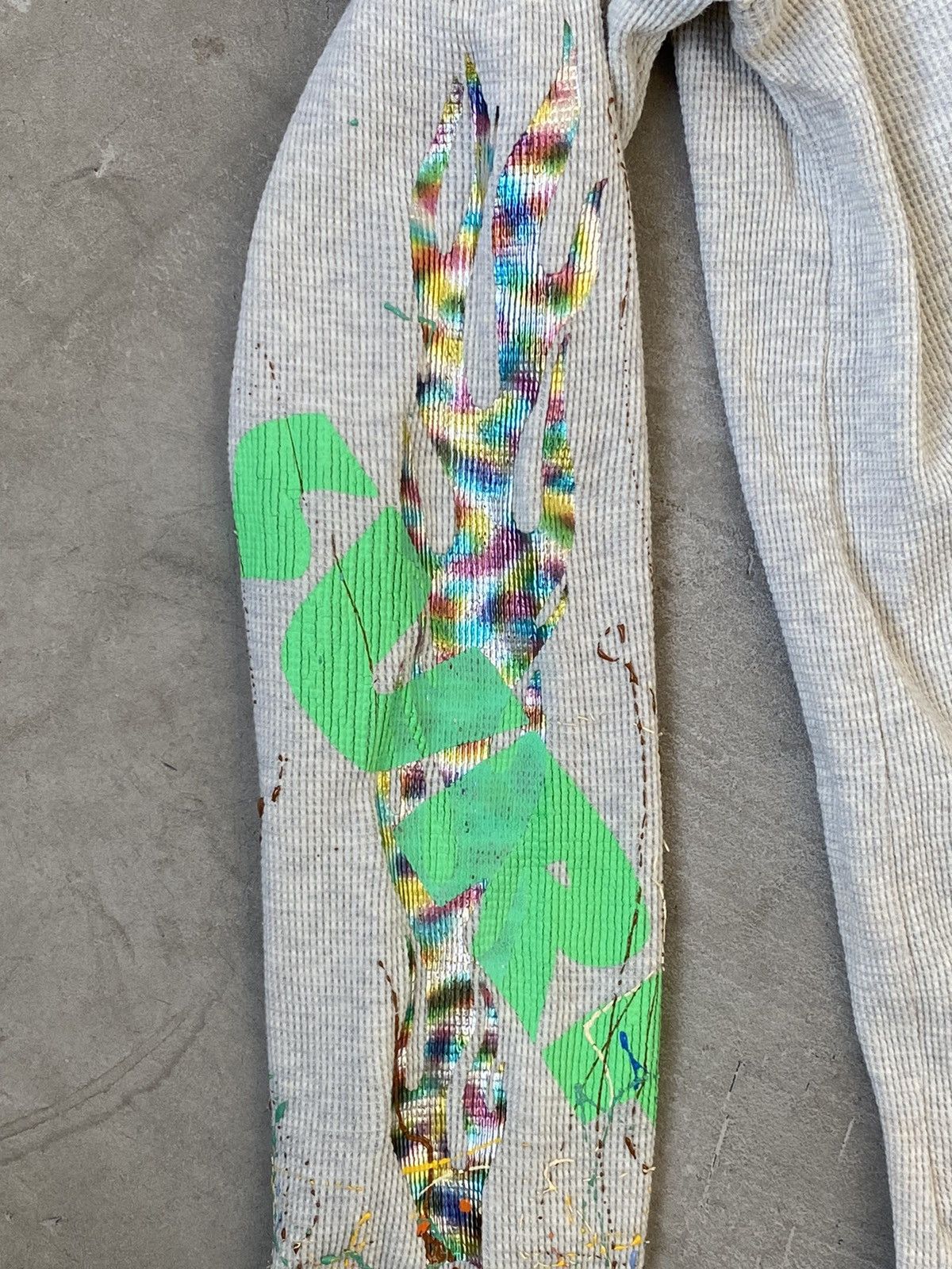Kapital Kapital Splatter Painted Thermal Size US XL / EU 56 / 4 - 4 Thumbnail