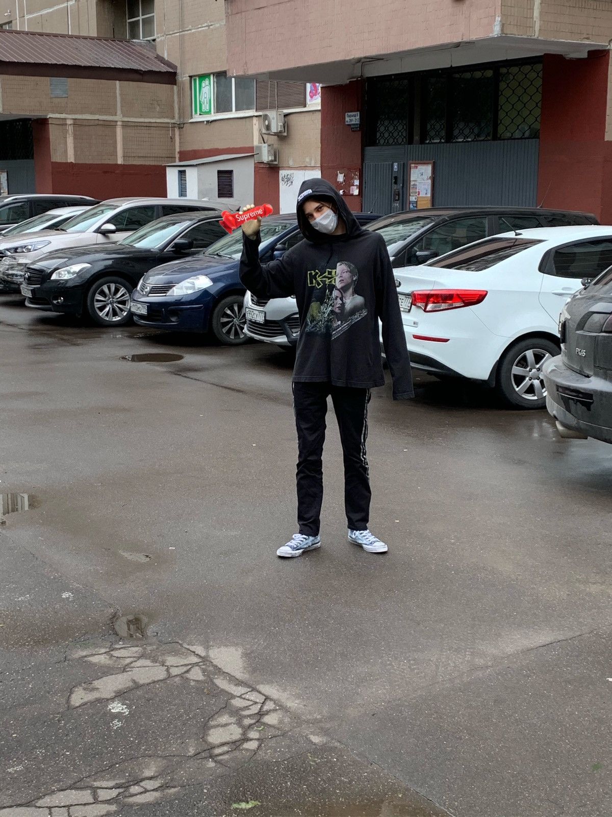 Vetements Titanic K-Hole Split Hoodie | Grailed