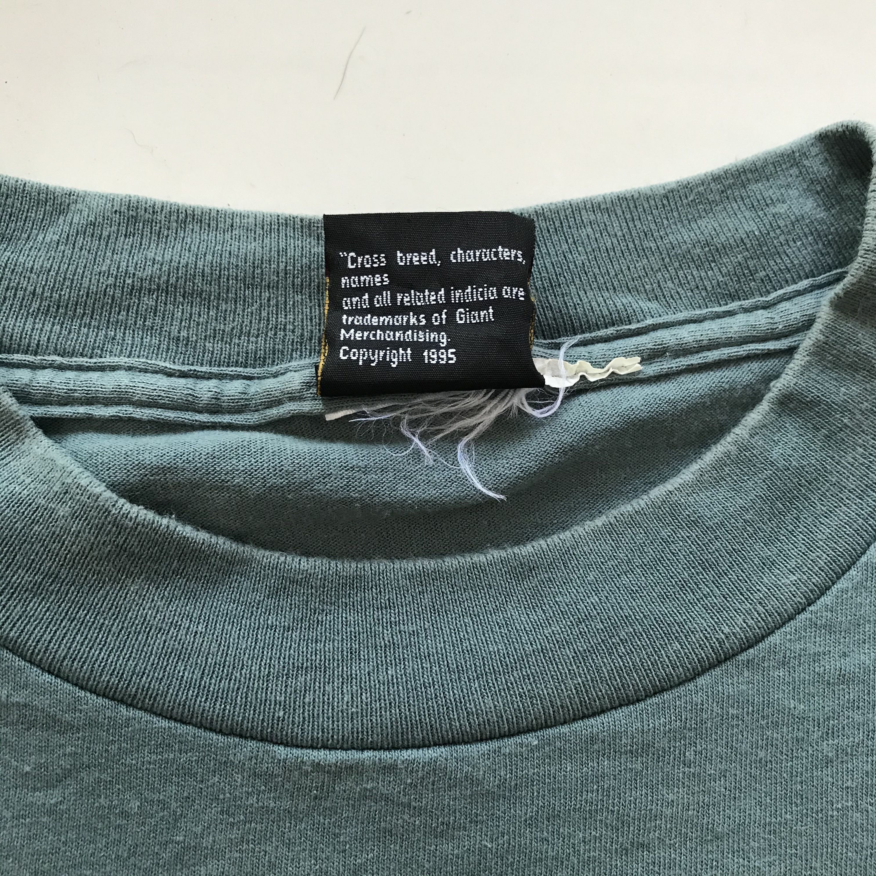 Vintage Vintage 90s Cross Breed graphic streetwear Tee XL Skateboard Size US XL / EU 56 / 4 - 4 Thumbnail