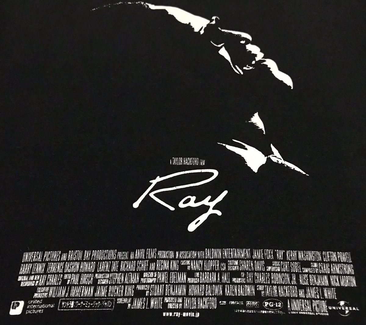 Vintage Vintage RAY Biographical Movie Tshirt Brother Ray Charles Size US L / EU 52-54 / 3 - 4 Thumbnail