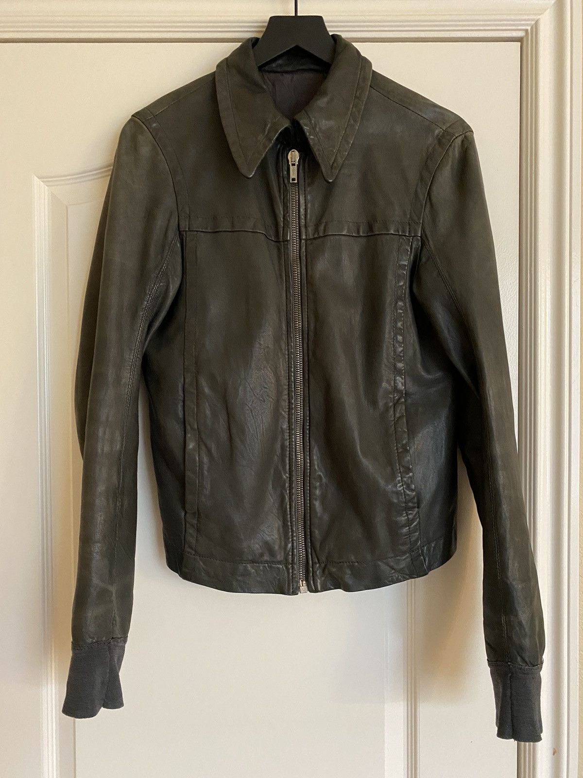 Rick Owens Rick Owens lamb leather jacket | Grailed