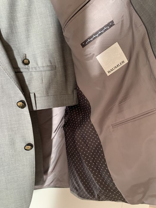 Baumler Baumler Suit in light grey Grailed