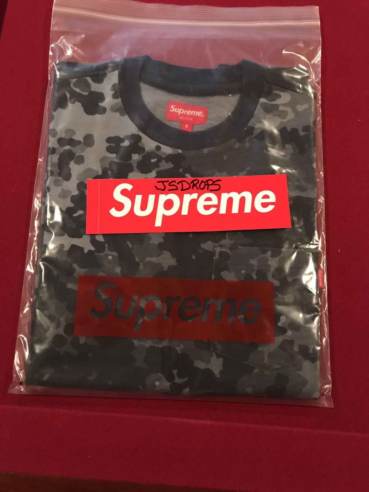 Supreme German Camo S/S Pocket Tee Size US S / EU 44-46 / 1 - 3 Thumbnail