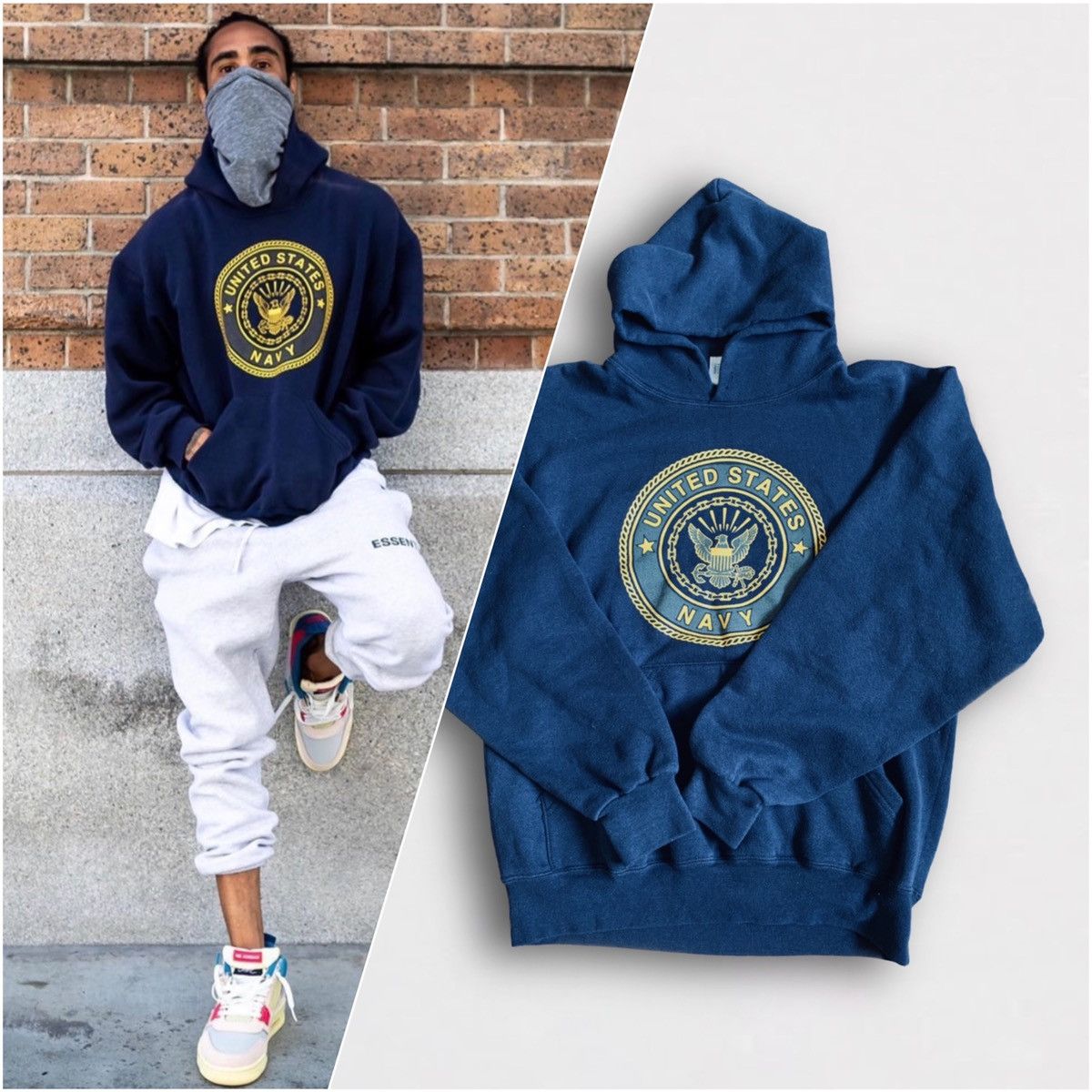 Jerry lorenzo navy hoodie new arrivals