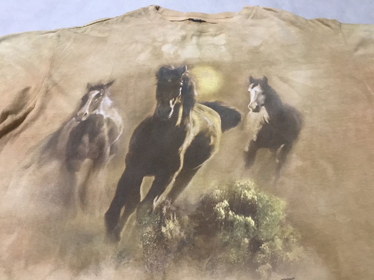 The Mountain × Vintage Vintage The Mountain 3D Background Nice Design Tshirt Size US XL / EU 56 / 4 - 3 Thumbnail