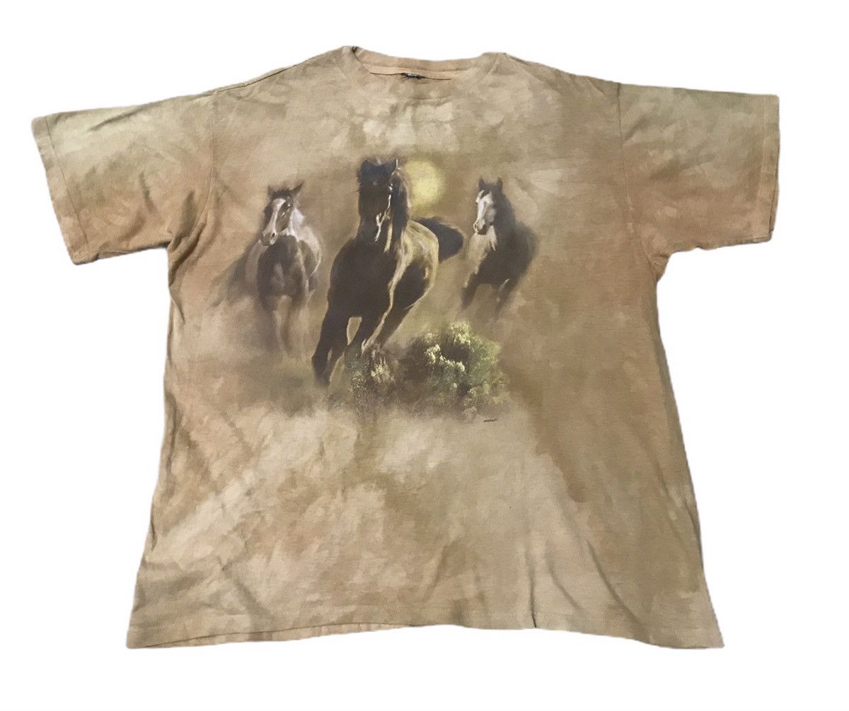 The Mountain × Vintage Vintage The Mountain 3D Background Nice Design Tshirt Size US XL / EU 56 / 4 - 1 Thumbnail